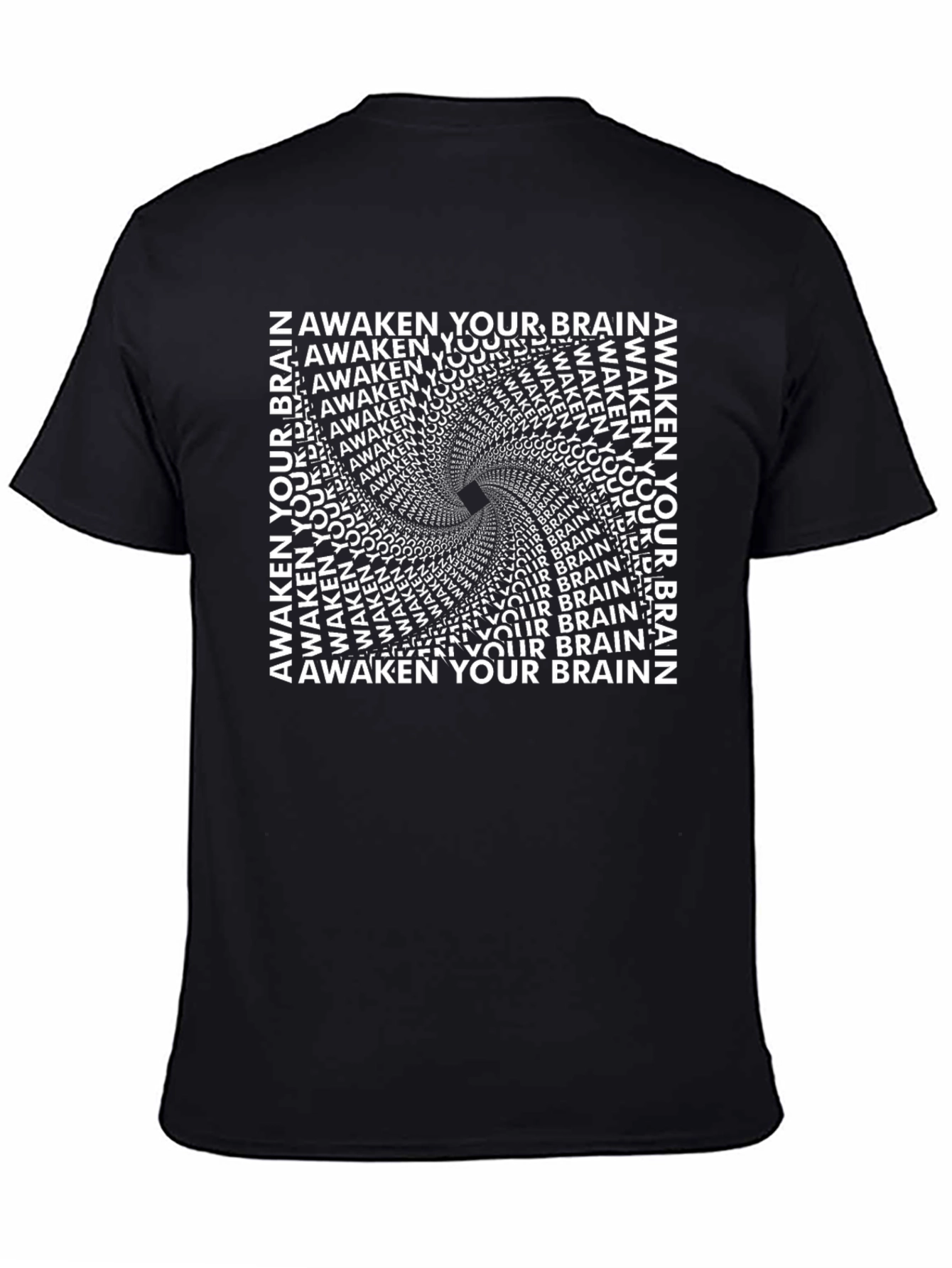 Awaken Your Brain Spiral Graphic T-Shirt