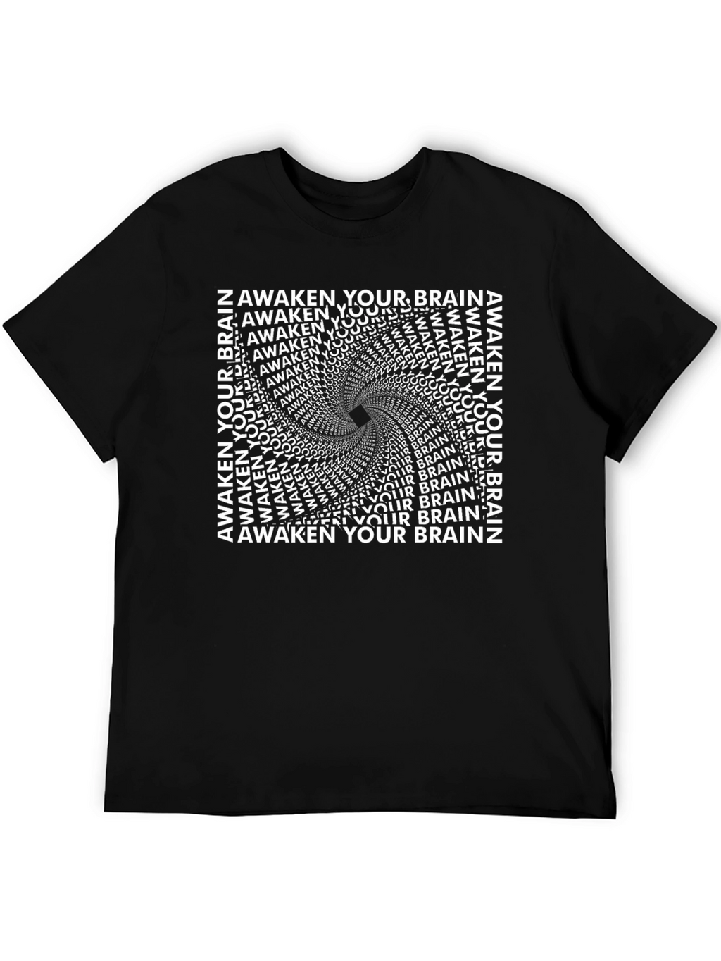 Awaken Your Brain Spiral Graphic T-Shirt