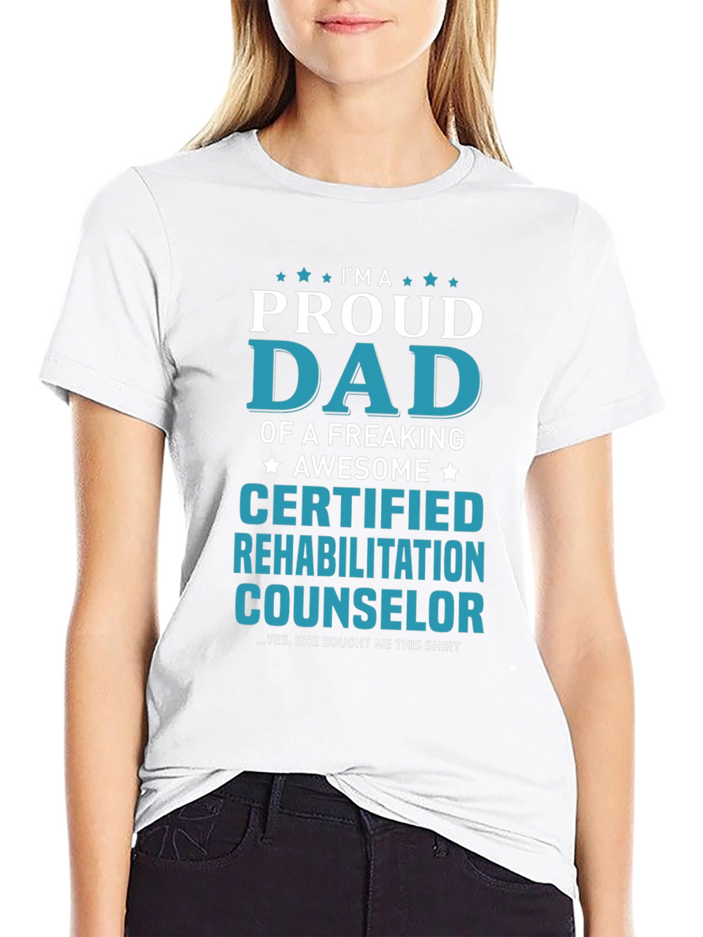 Proud Dad Certified Counselor T-Shirt