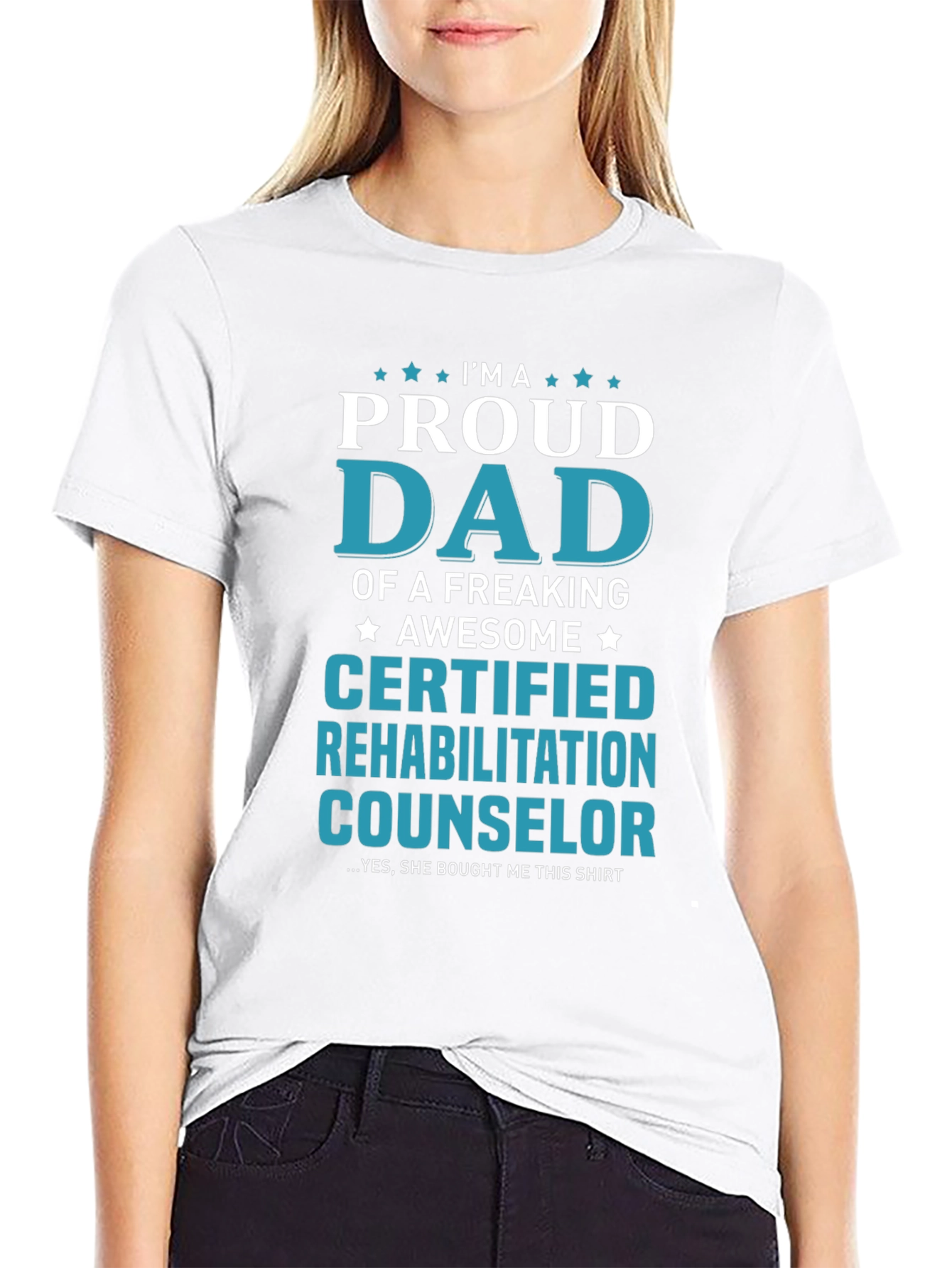 Proud Dad Certified Counselor T-Shirt