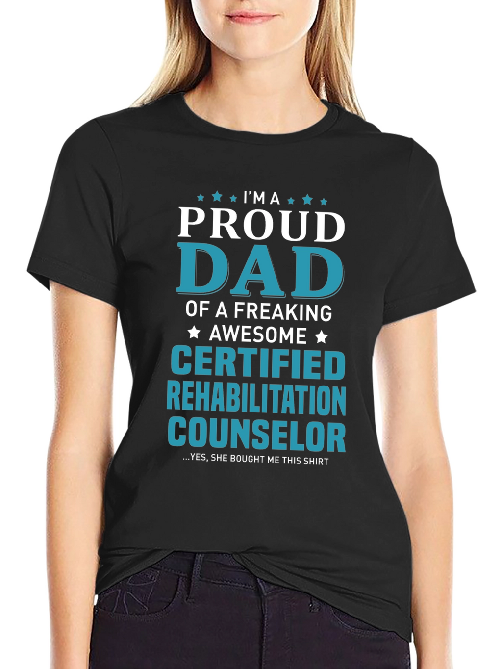 Proud Dad Certified Counselor T-Shirt