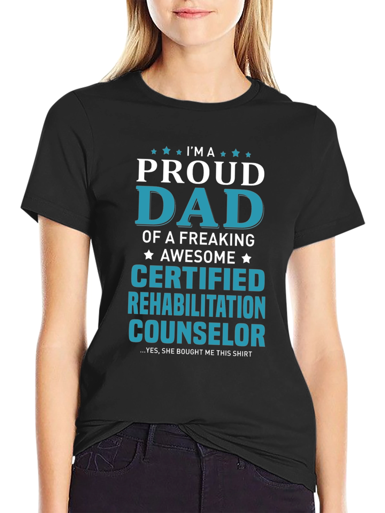 Proud Dad Certified Counselor T-Shirt