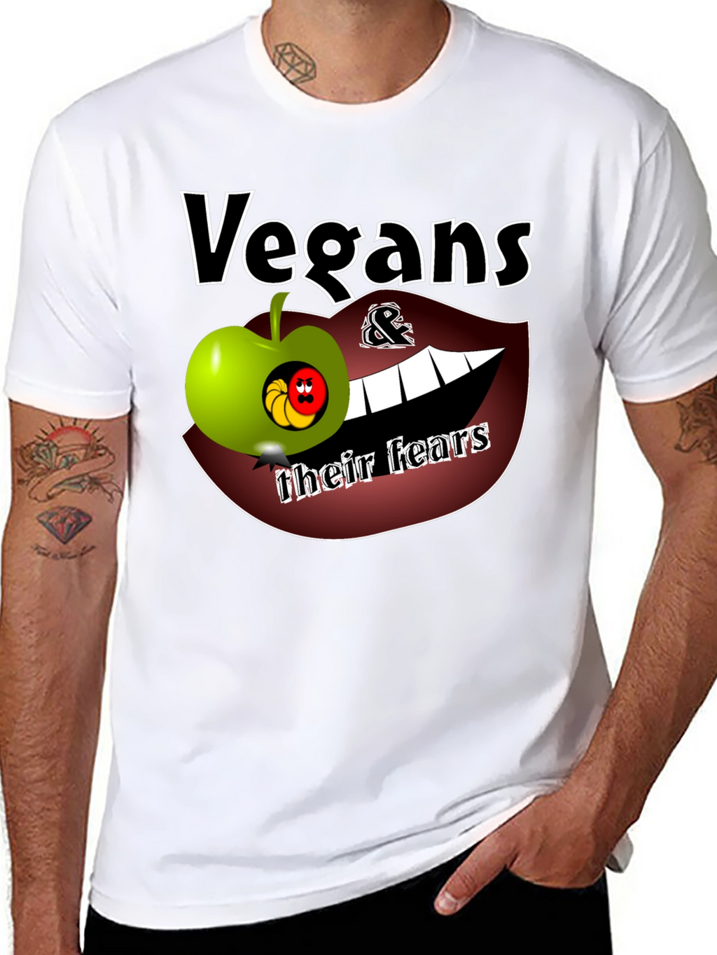 Vegans & Their Fears T-Shirt