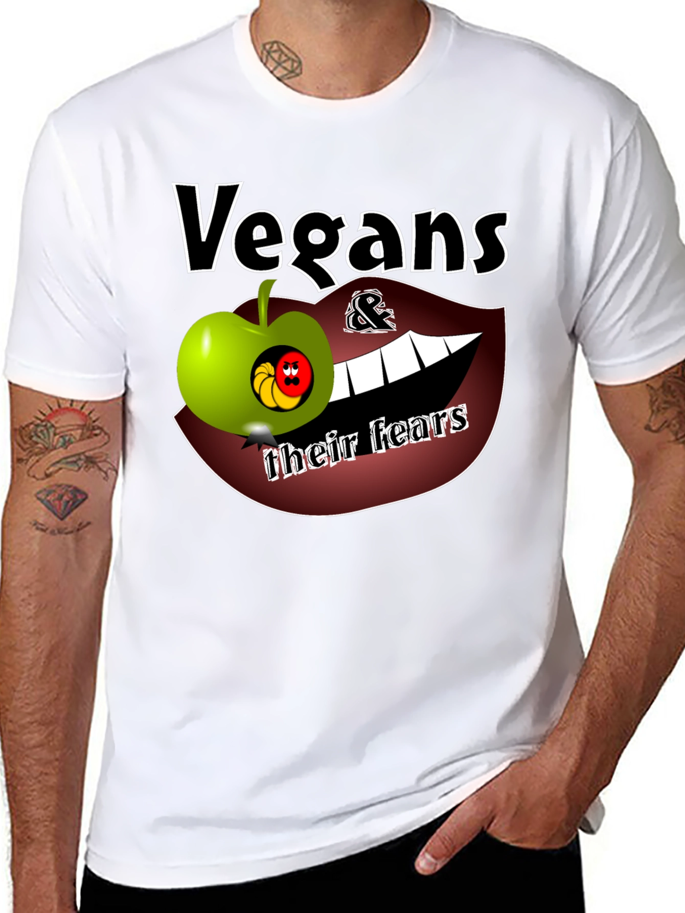Vegans & Their Fears T-Shirt
