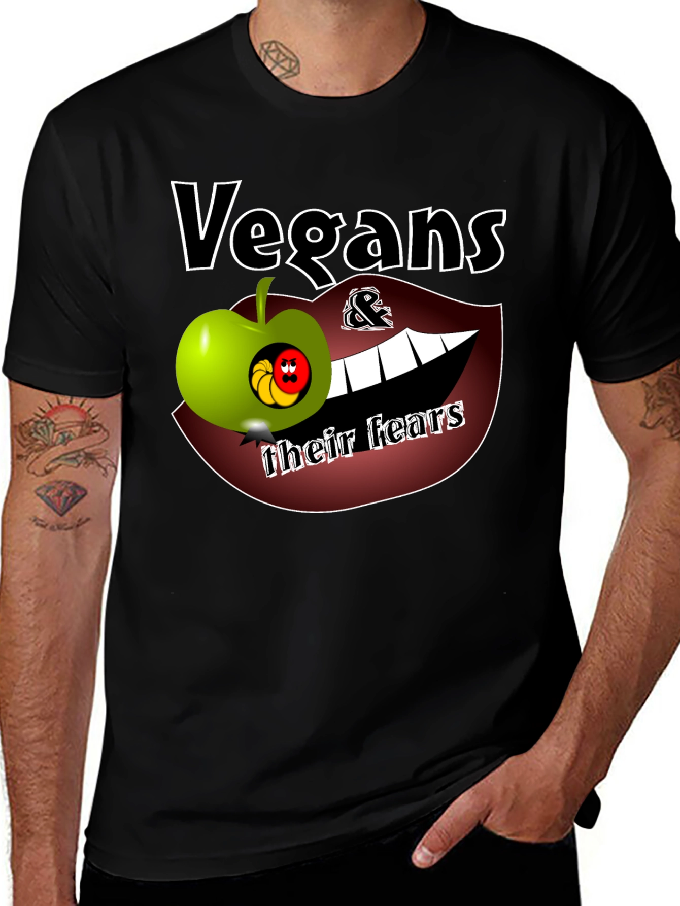 Vegans & Their Fears T-Shirt
