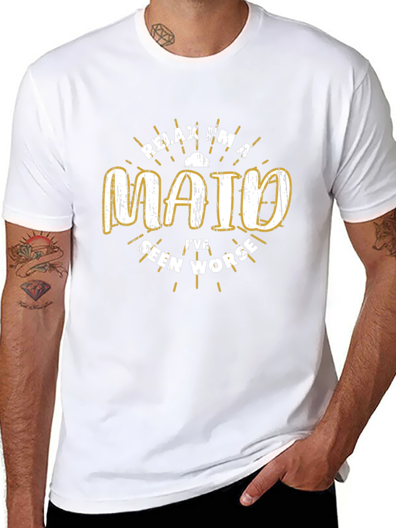 Relax Im a Maid Funny T-Shirt
