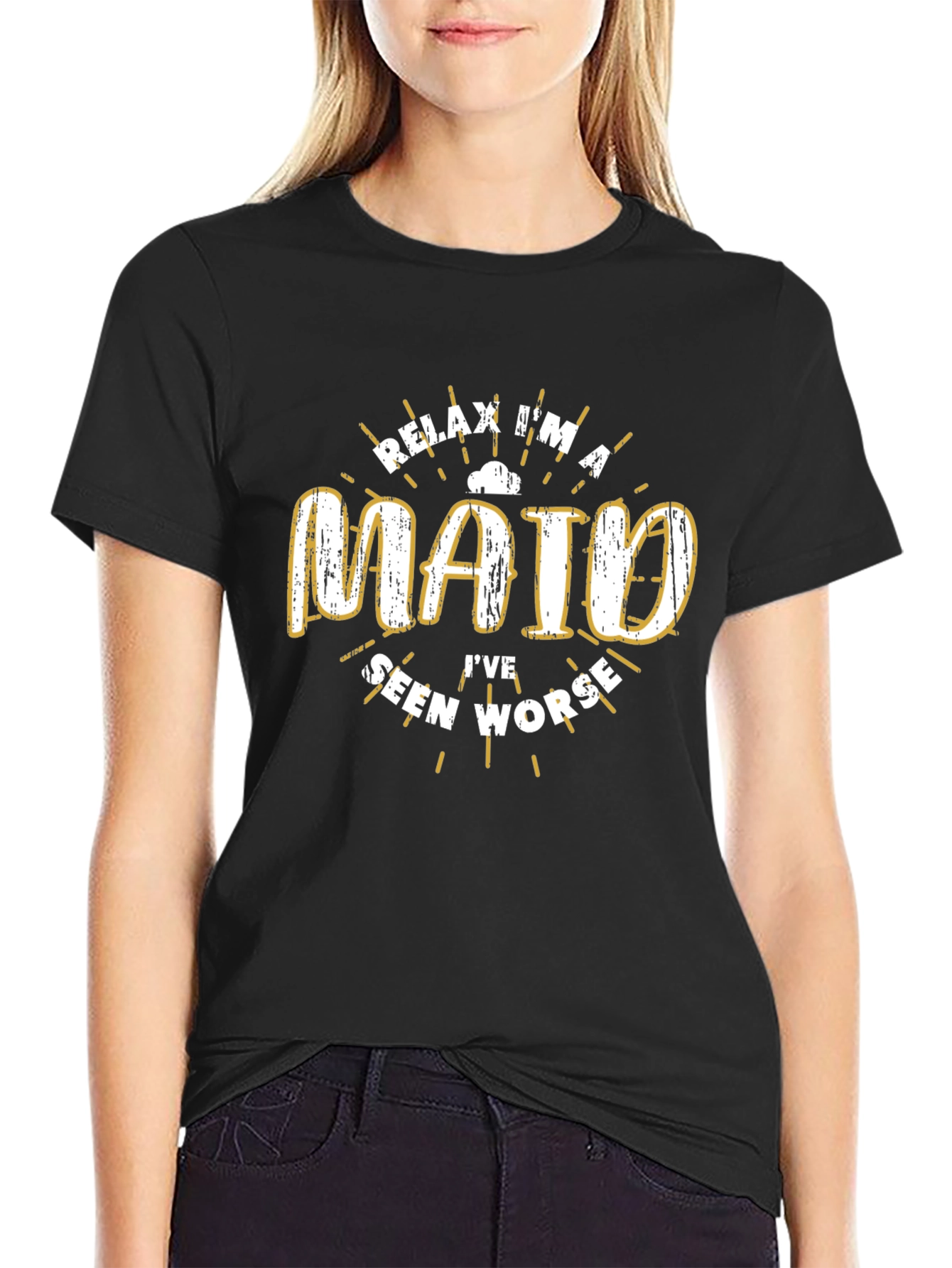Relax Im a Maid Funny T-Shirt