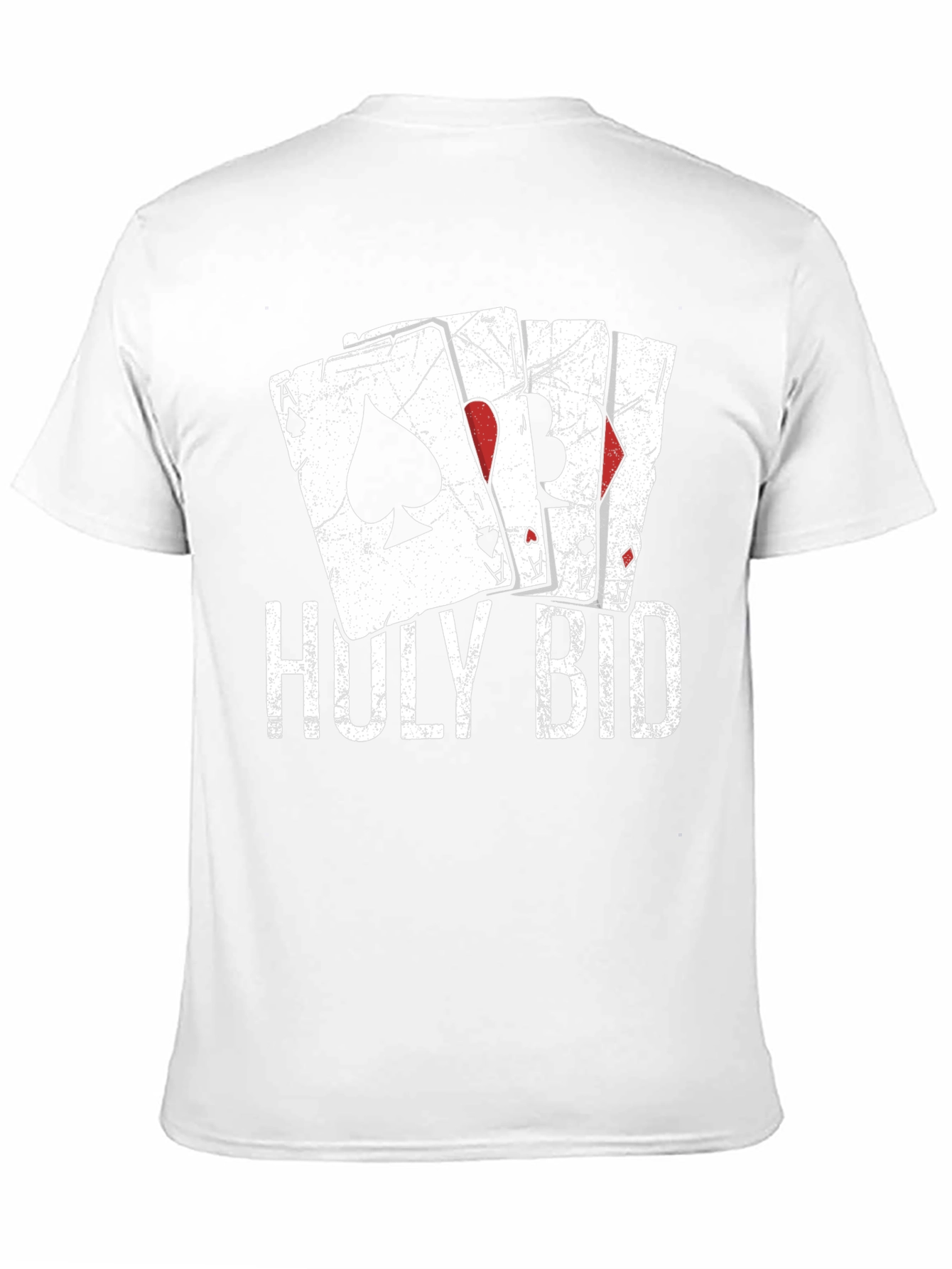 Holy Bid Card T-Shirt - Ace Design