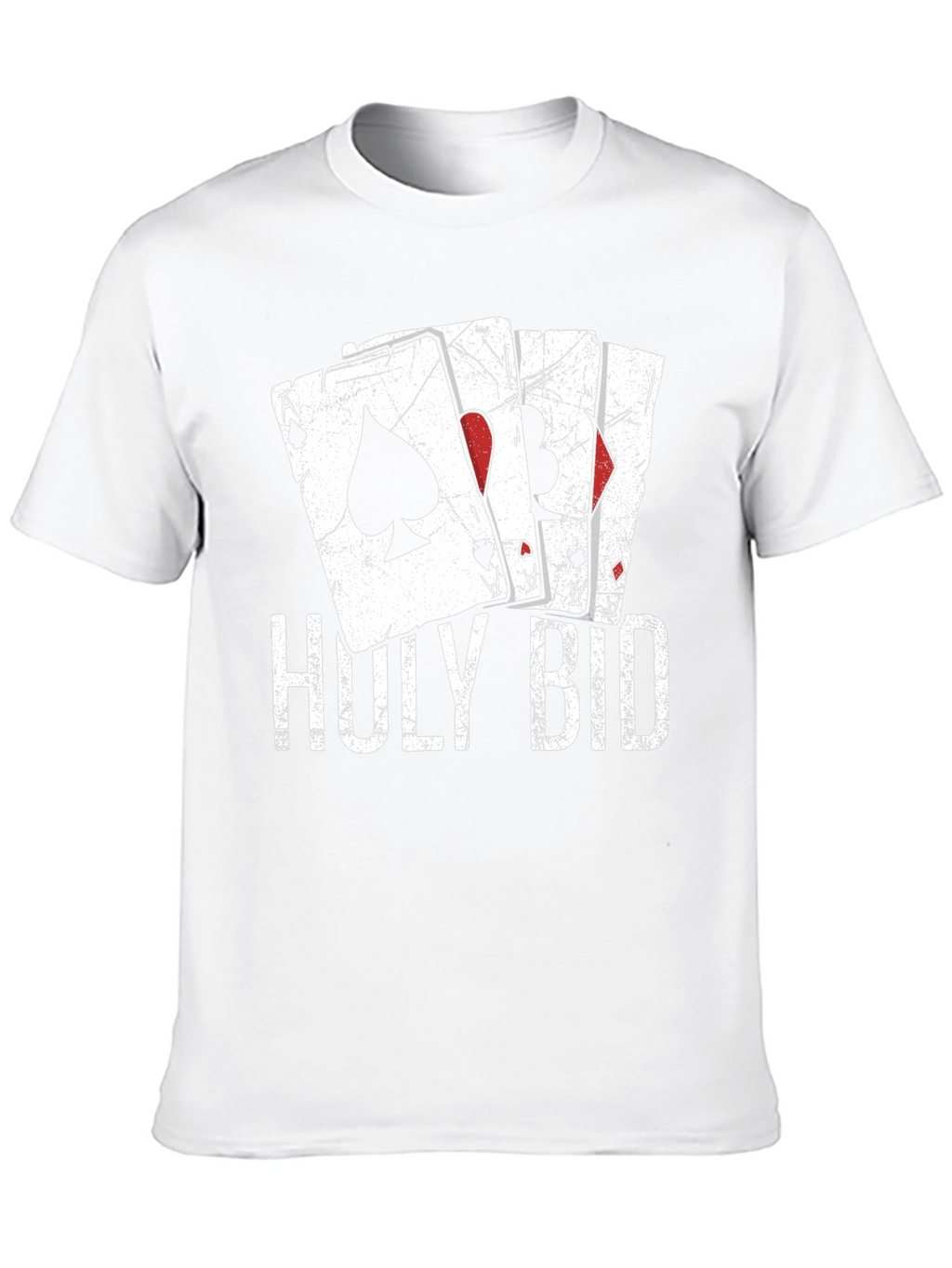 Holy Bid Card T-Shirt - Ace Design