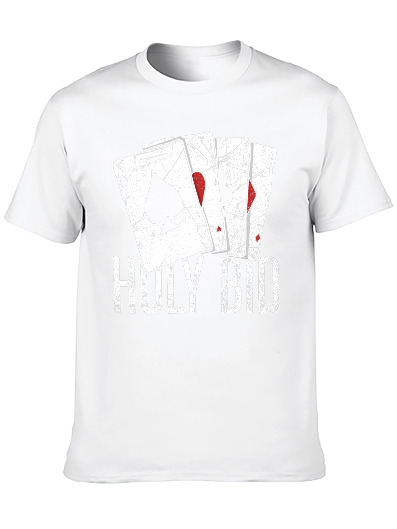 Holy Bid Card T-Shirt - Ace Design