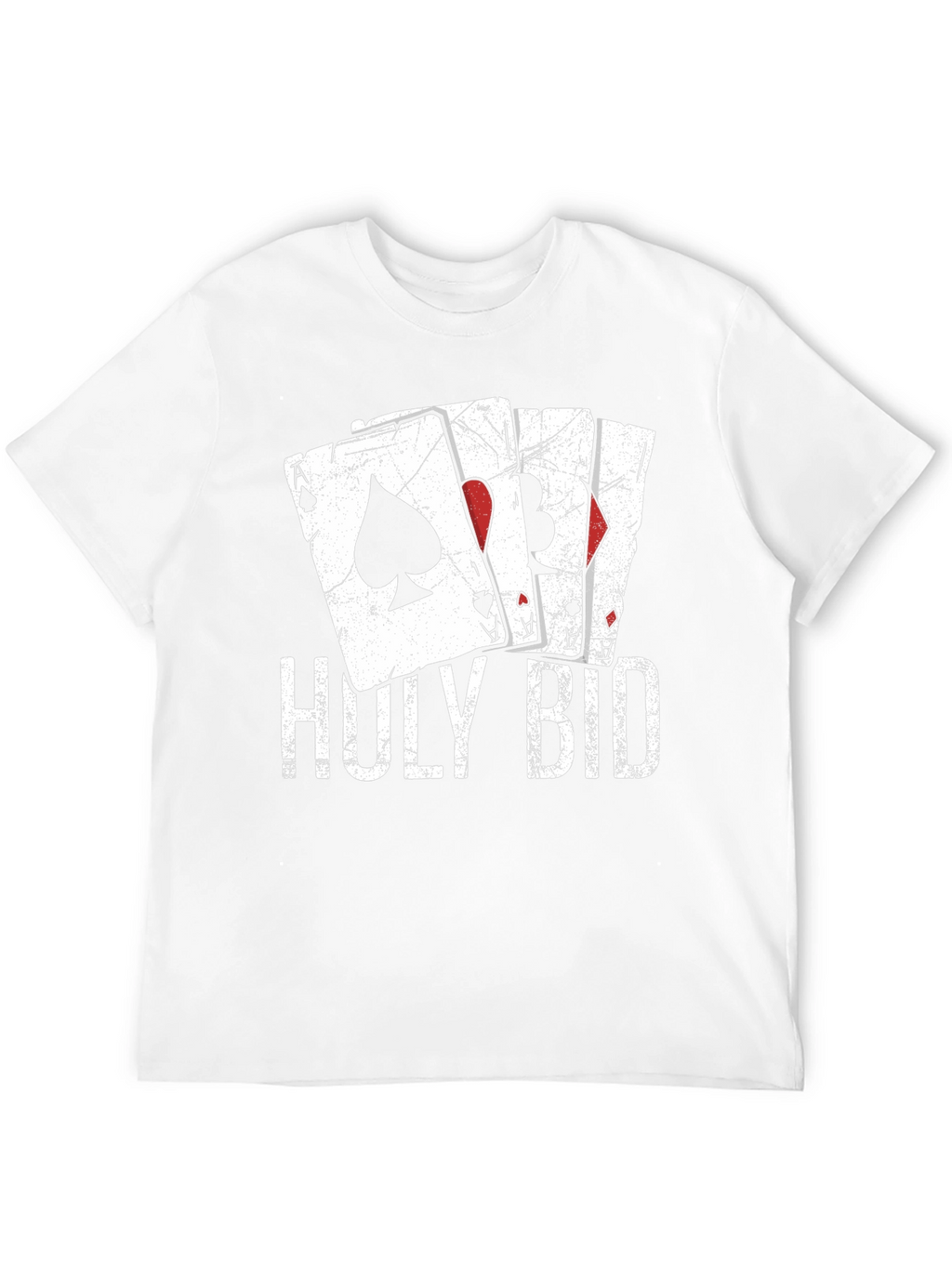 Holy Bid Card T-Shirt - Ace Design