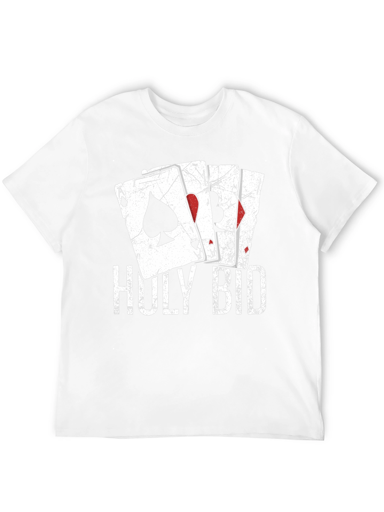 Holy Bid Card T-Shirt - Ace Design