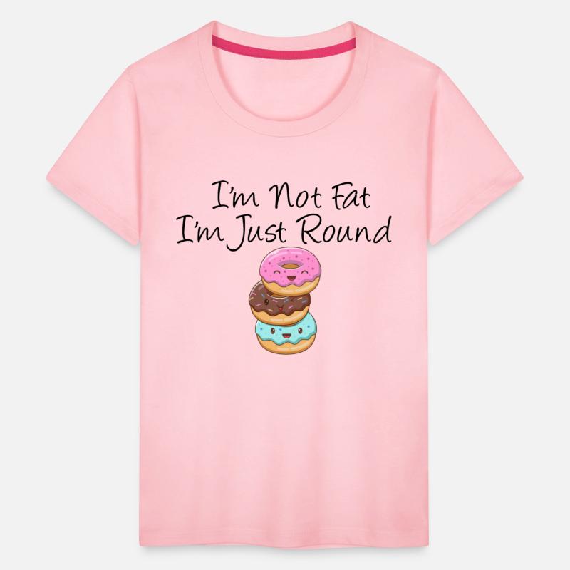 I'm Not Fat I'm Just Round Donut Funny baby