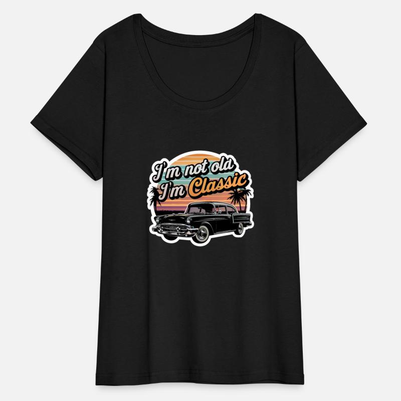 I'm Not Old, I'm Classic - Classic Car in Sunset