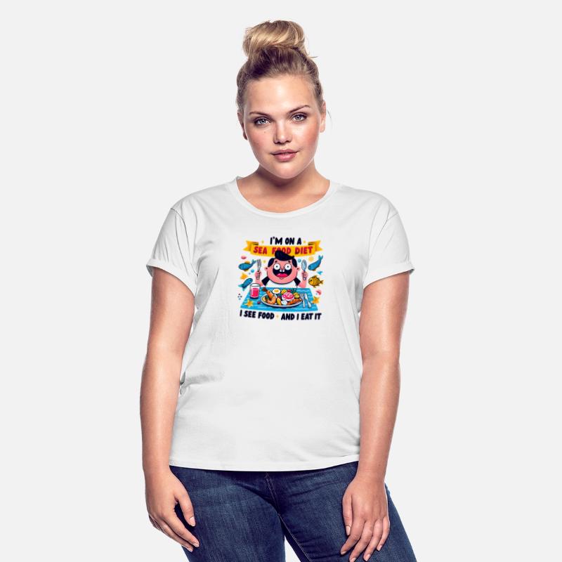 I'm On a Seafood Diet - Funny Seafood Lover Quote