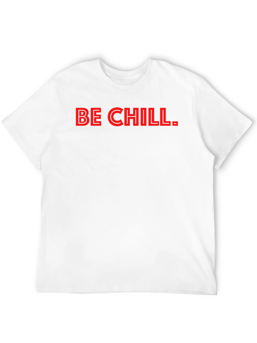 Be Chill T-Shirt - Mens Black Graphic Tee