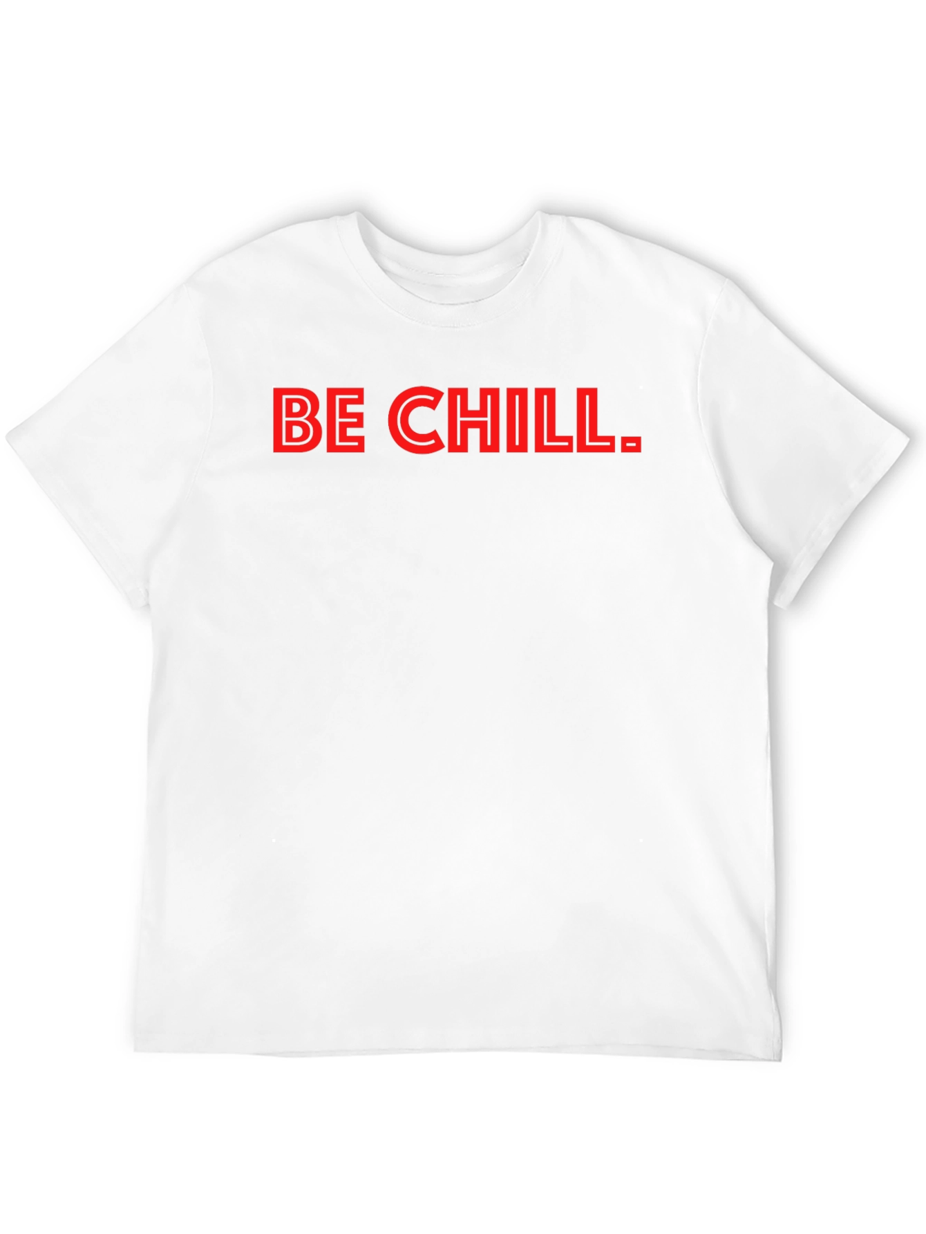 Be Chill T-Shirt - Mens Black Graphic Tee