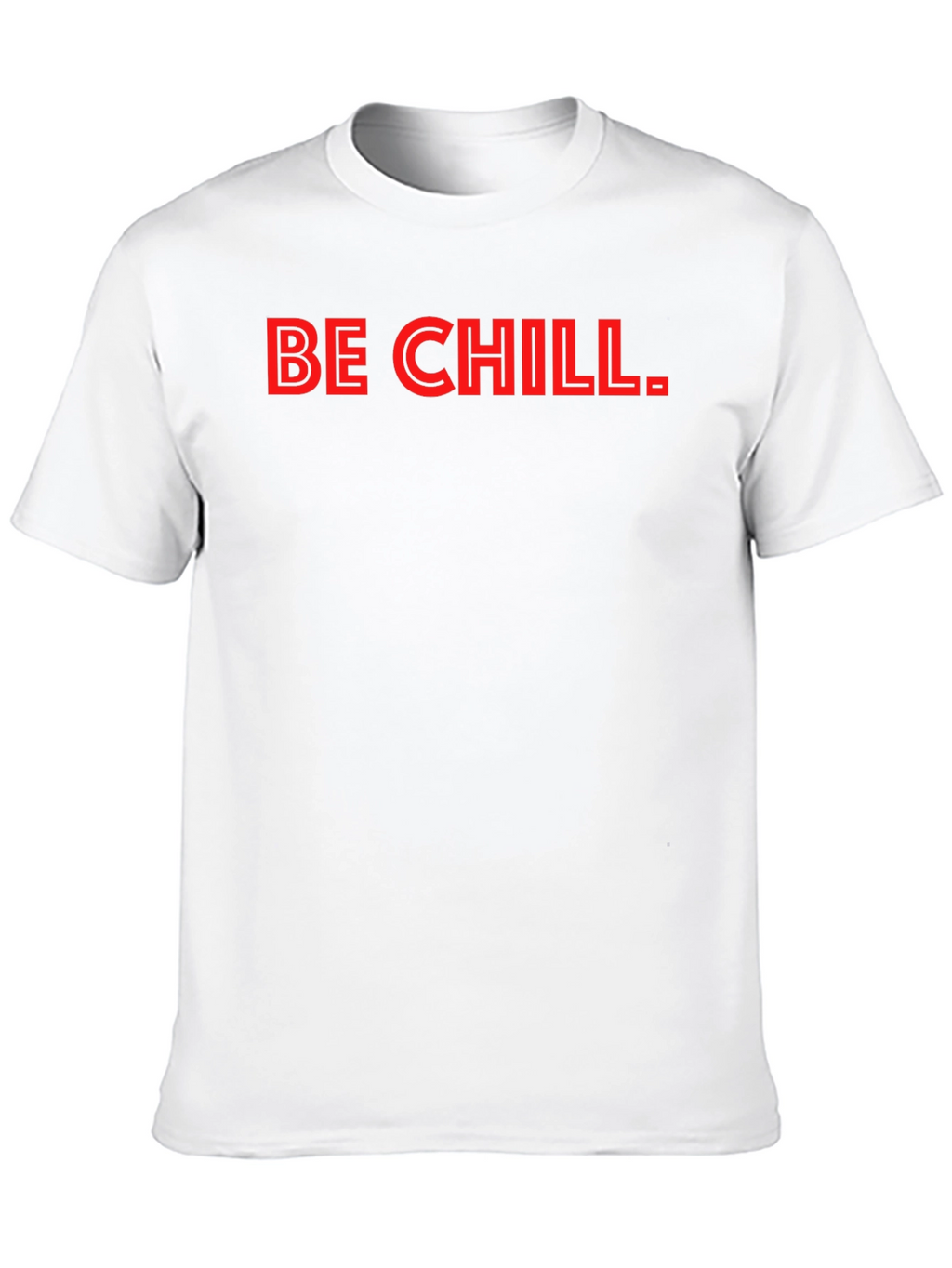 Be Chill T-Shirt - Mens Black Graphic Tee