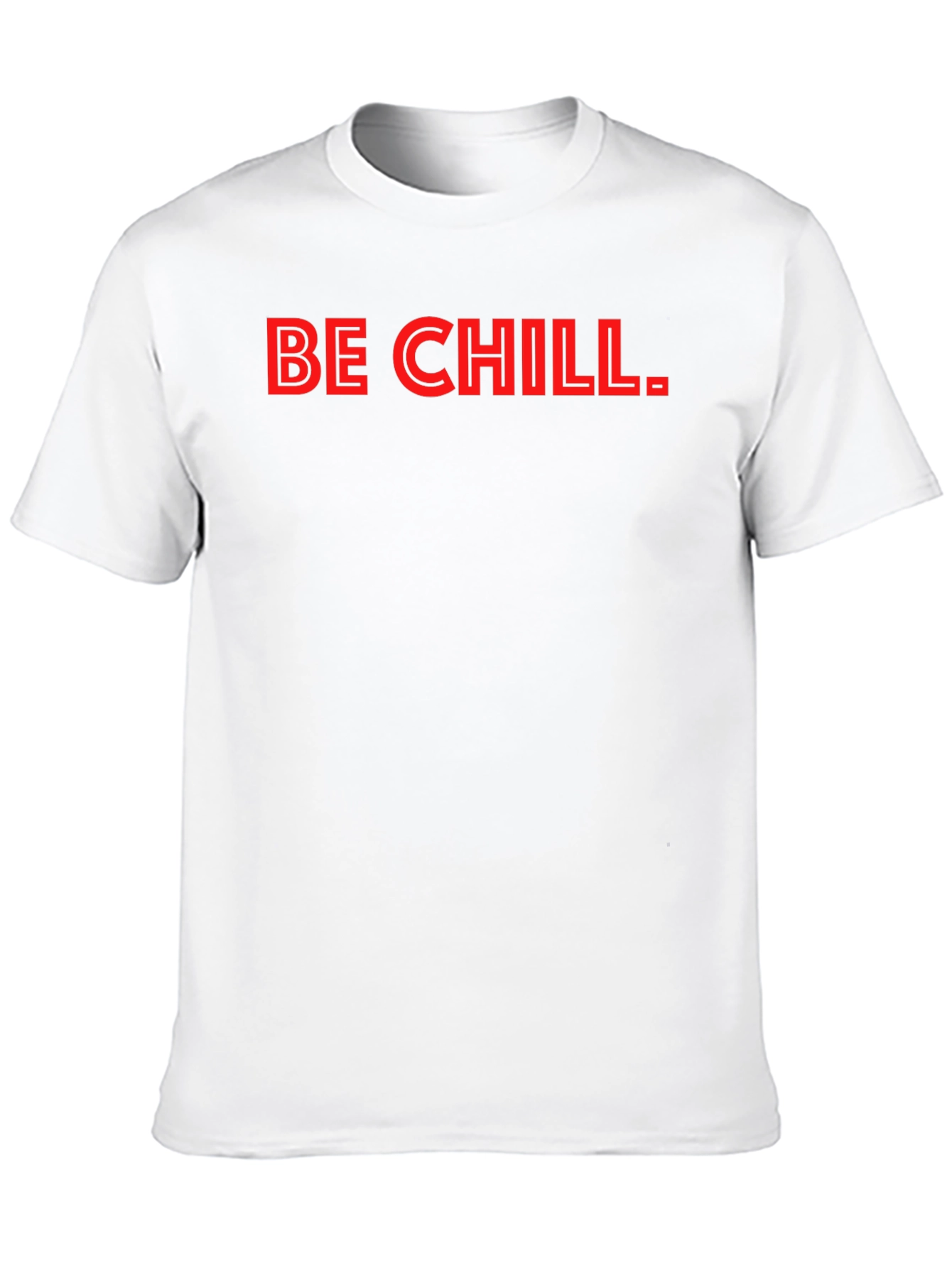 Be Chill T-Shirt - Mens Black Graphic Tee
