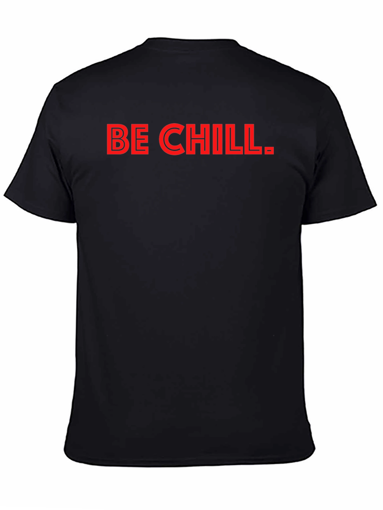 Be Chill T-Shirt - Mens Black Graphic Tee