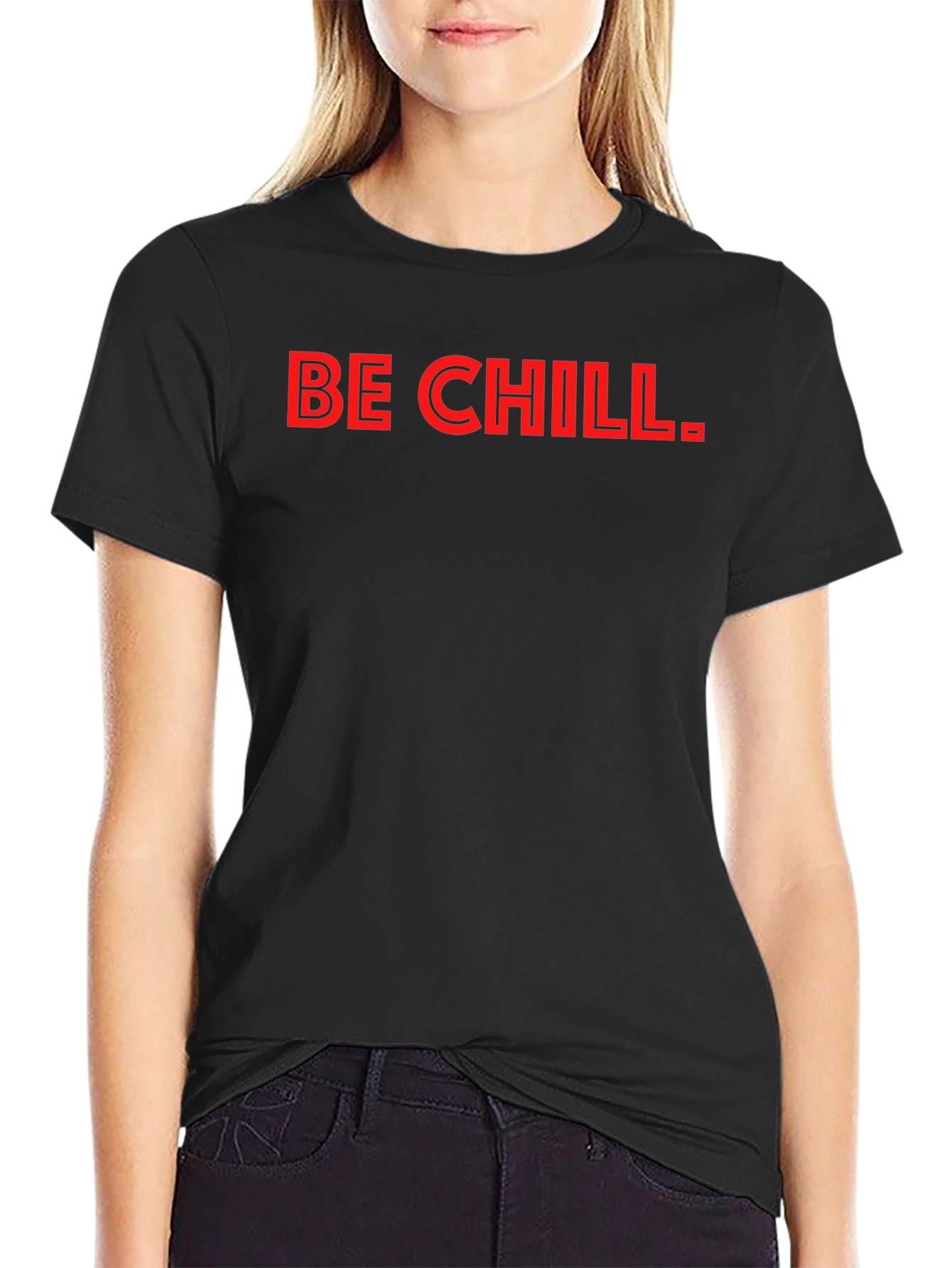 Be Chill T-Shirt - Mens Black Graphic Tee