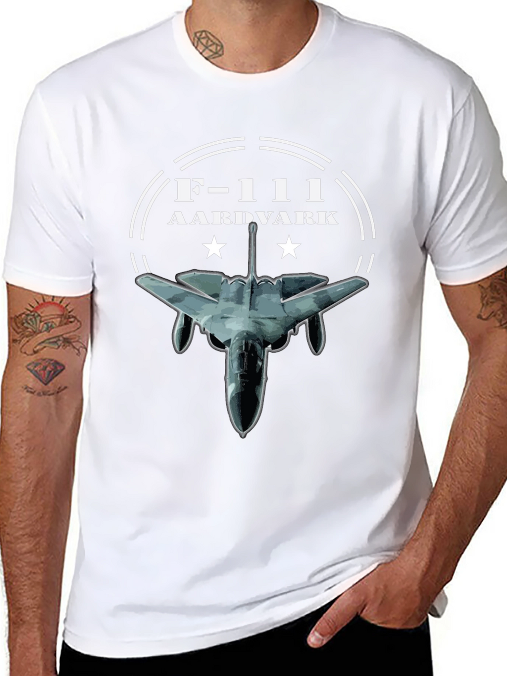 F-111 Aardvark Jet Black T-Shirt