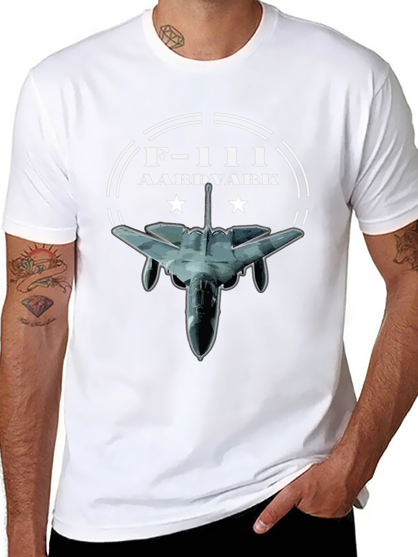 F-111 Aardvark Jet Black T-Shirt