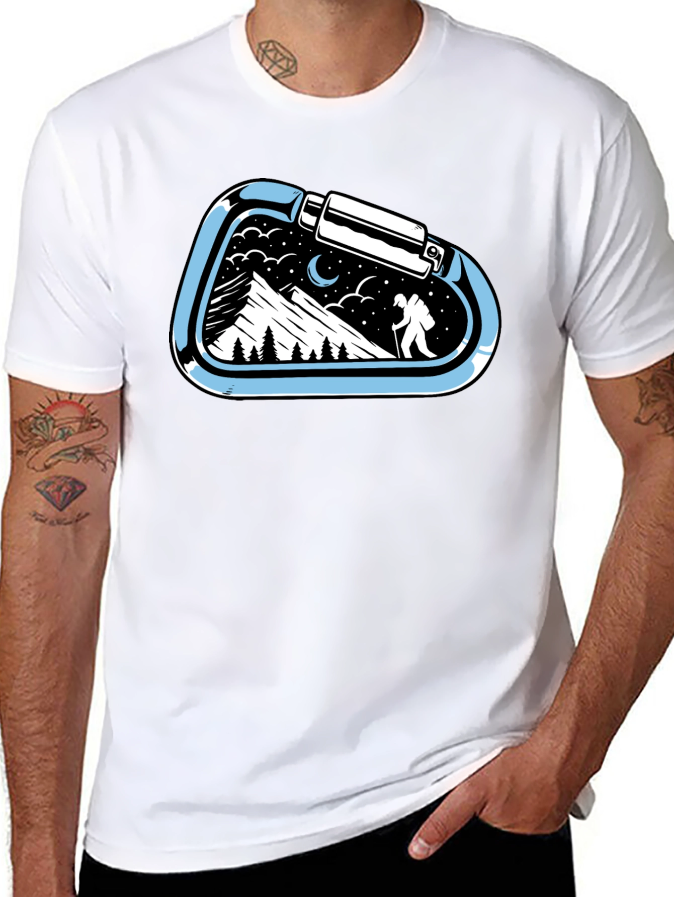 Carabiner Mountain Hike T-Shirt