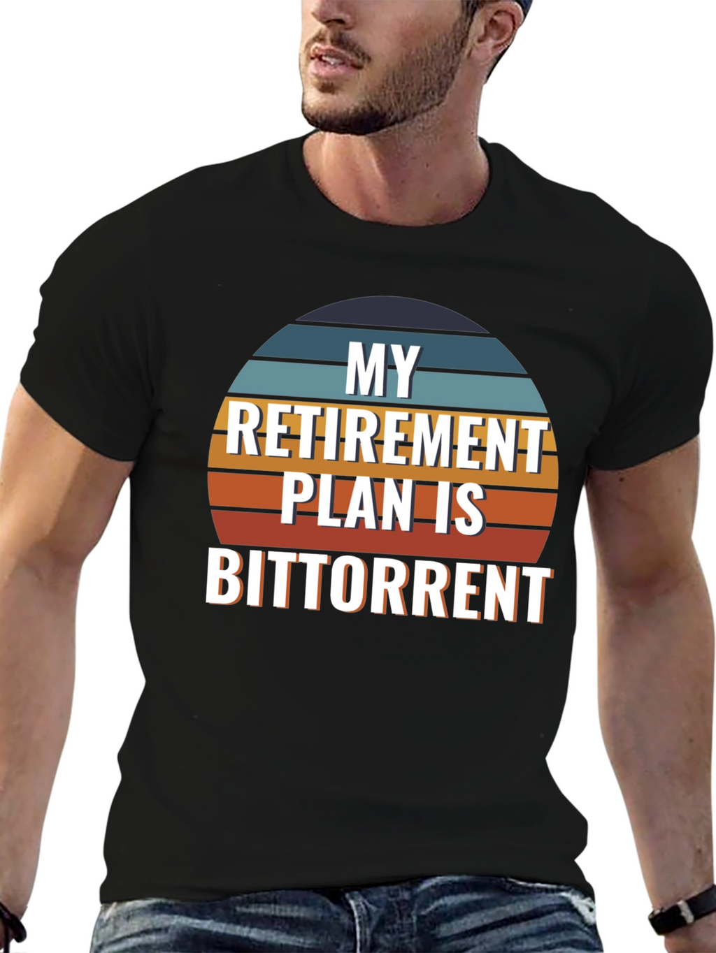 My Retirement Plan is Bittorrent Graphic T-Shirt