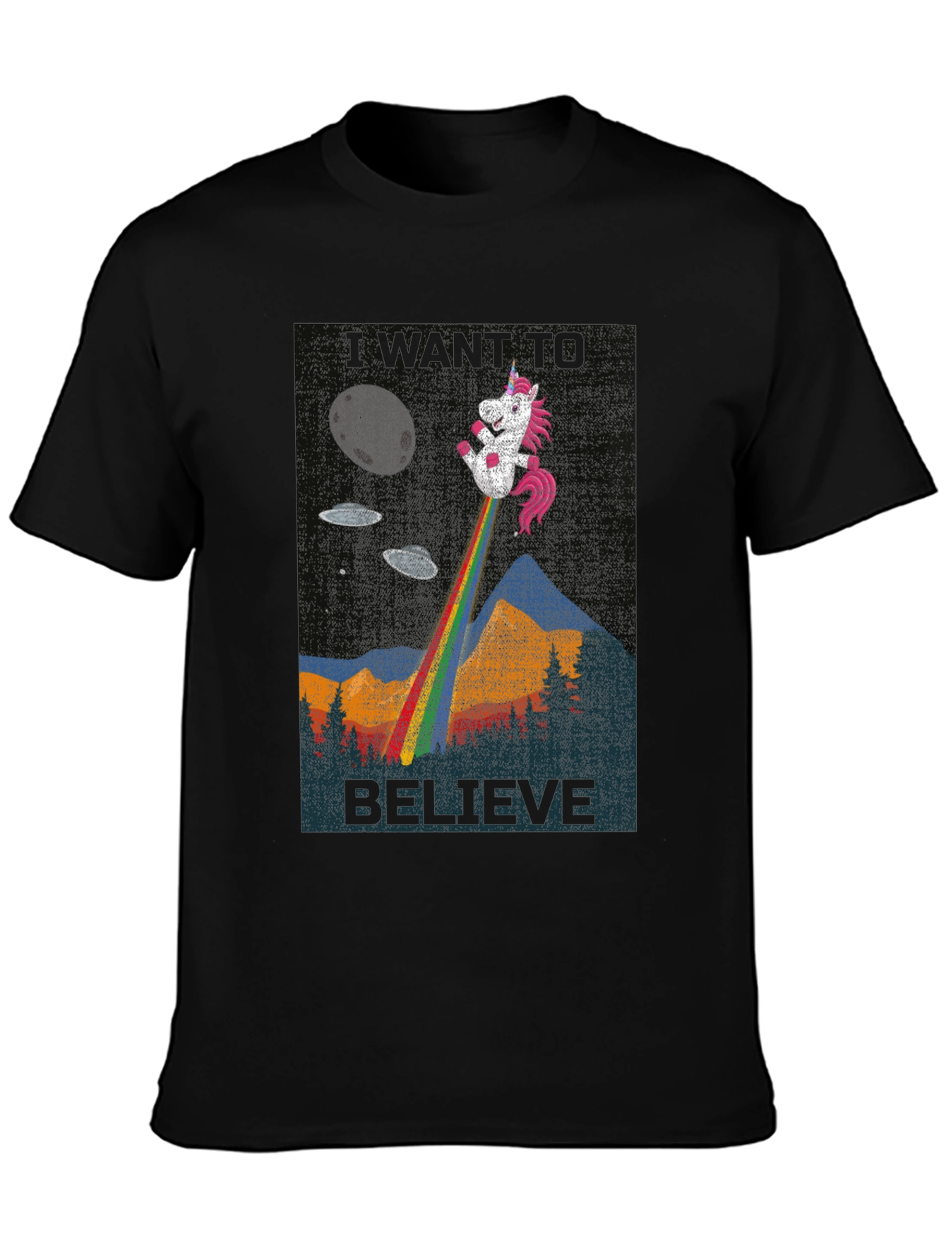Believe Unicorn Graphic Tee