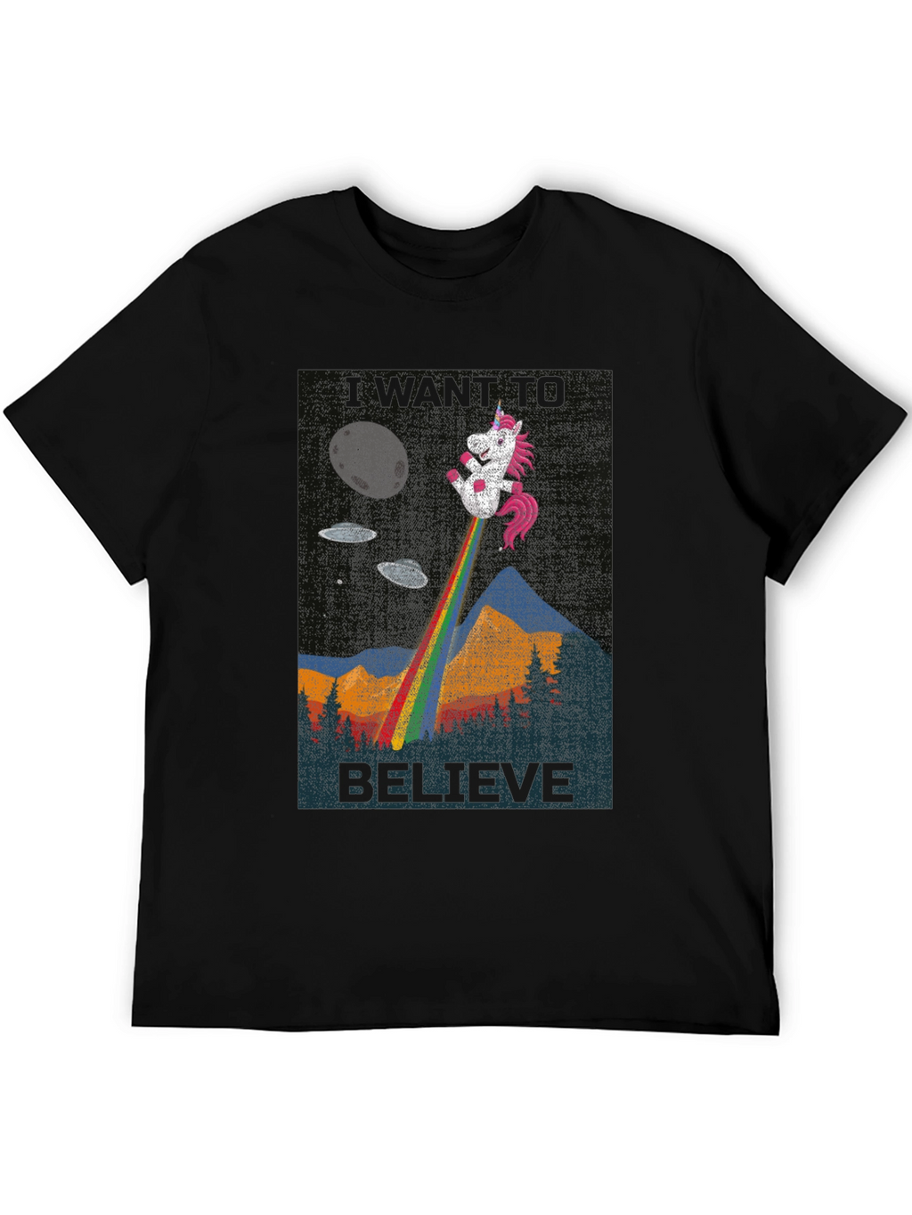 Believe Unicorn Graphic Tee