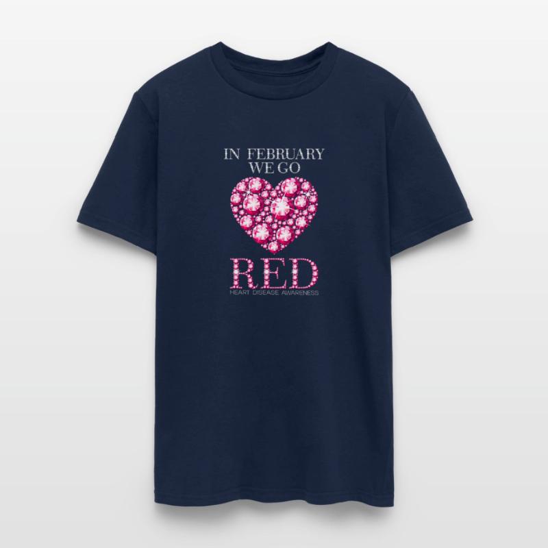 In February We Go Red Heart Disease Awareness