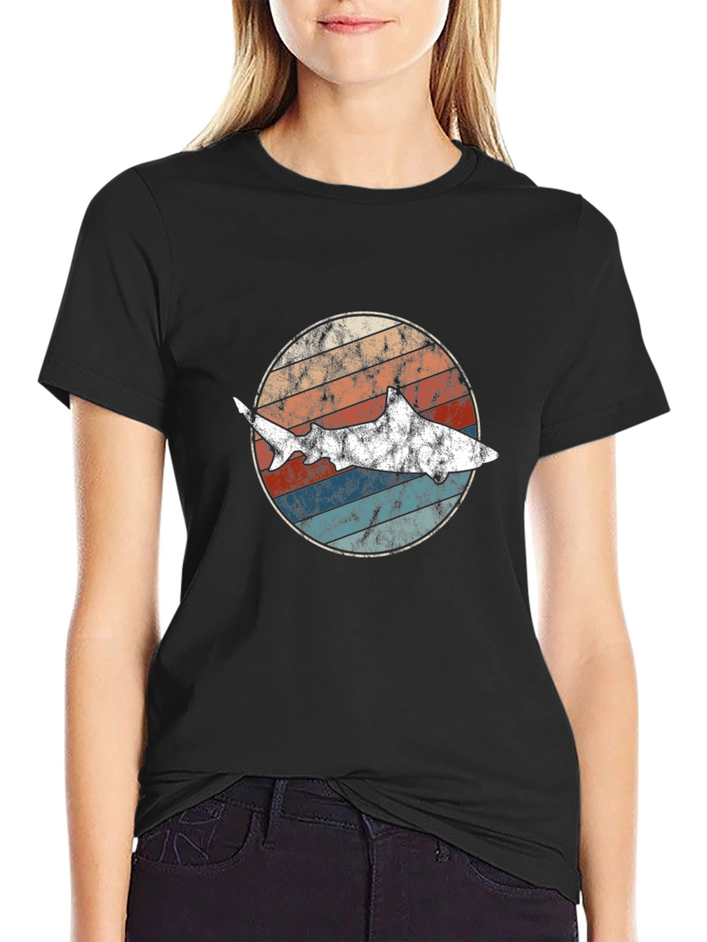 Retro Shark Graphic Tee