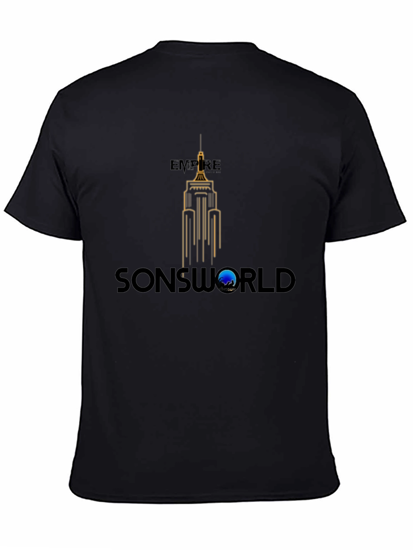 Empire State Sonsworld Graphic T-Shirt