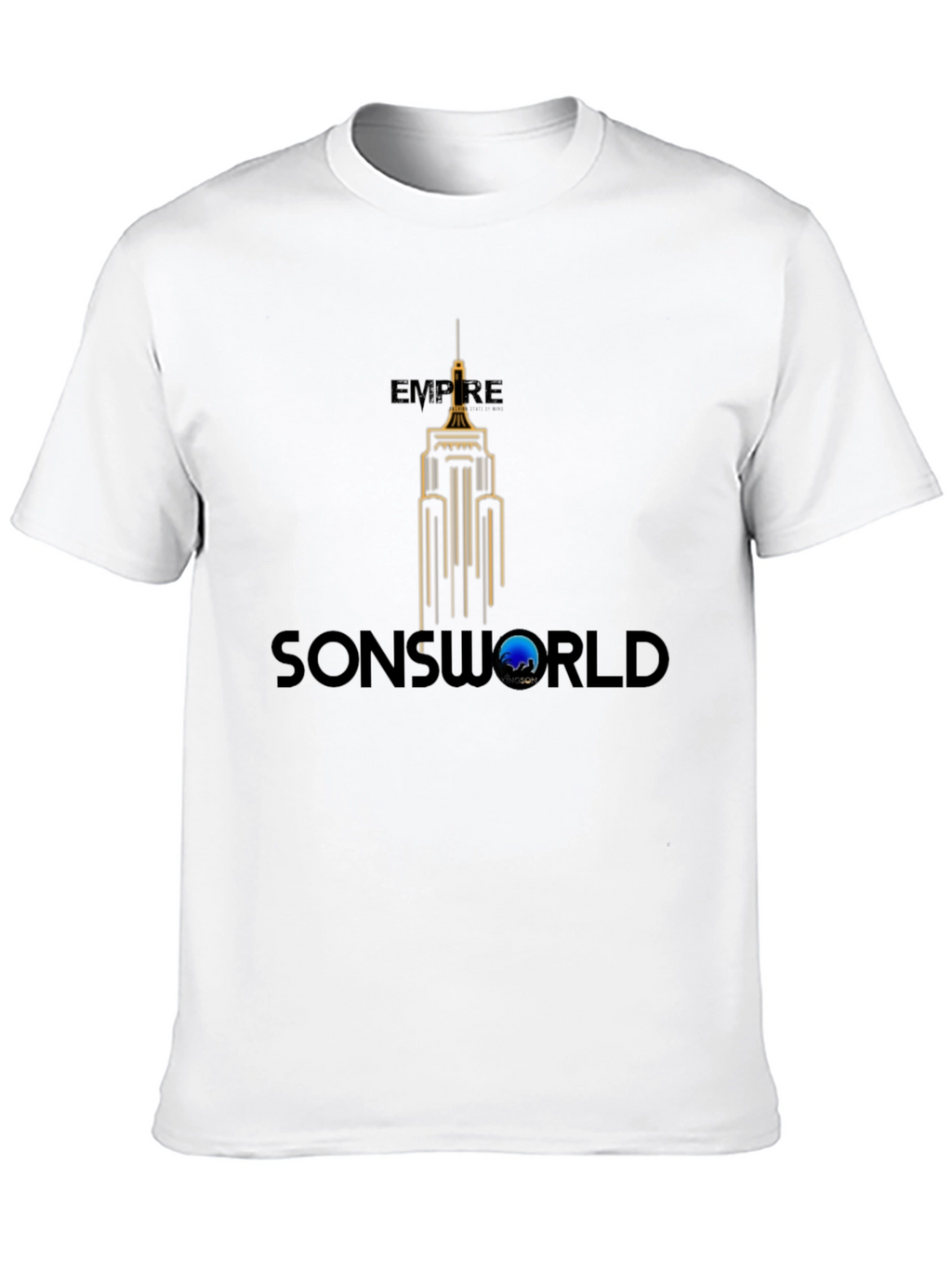Empire State Sonsworld Graphic T-Shirt