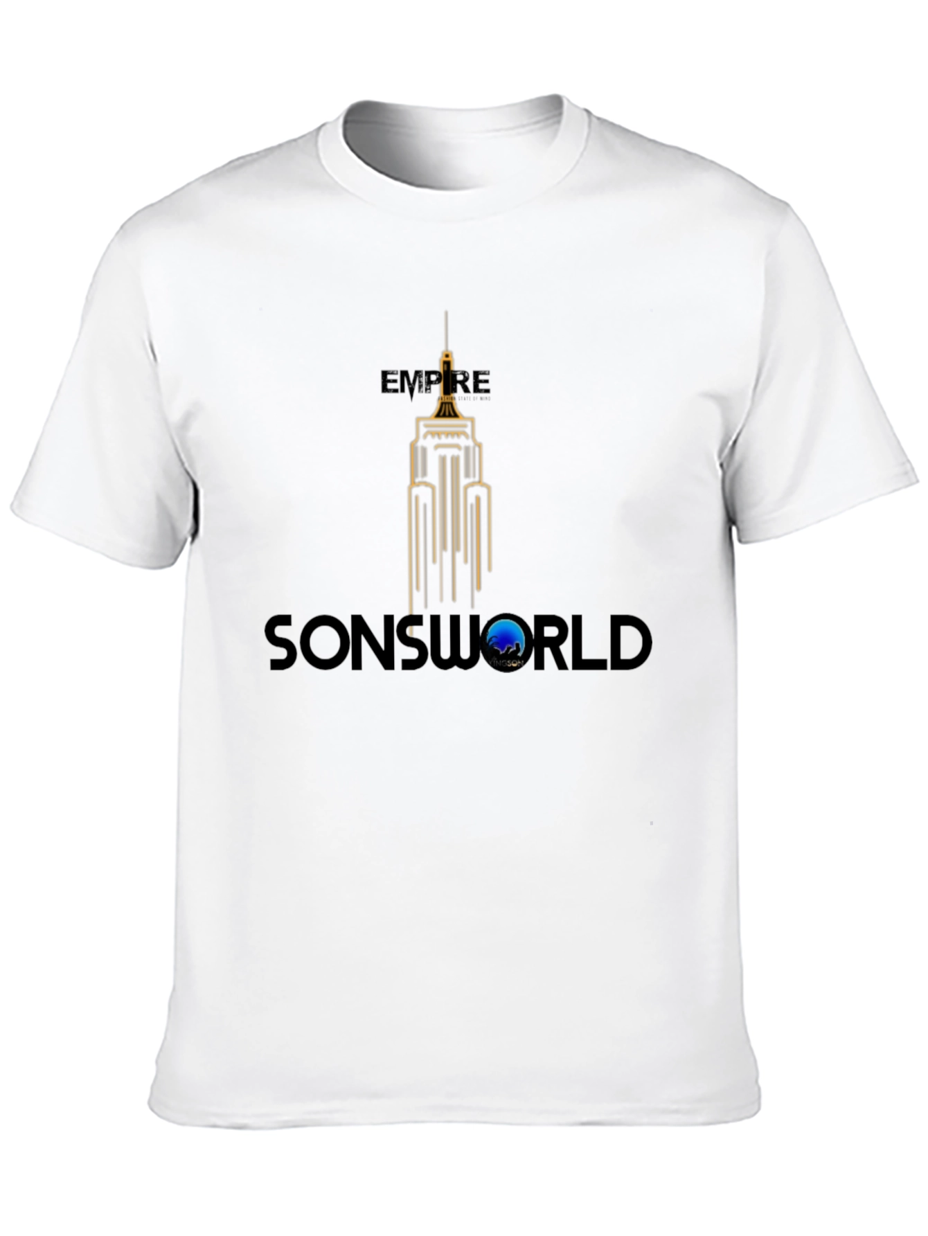 Empire State Sonsworld Graphic T-Shirt