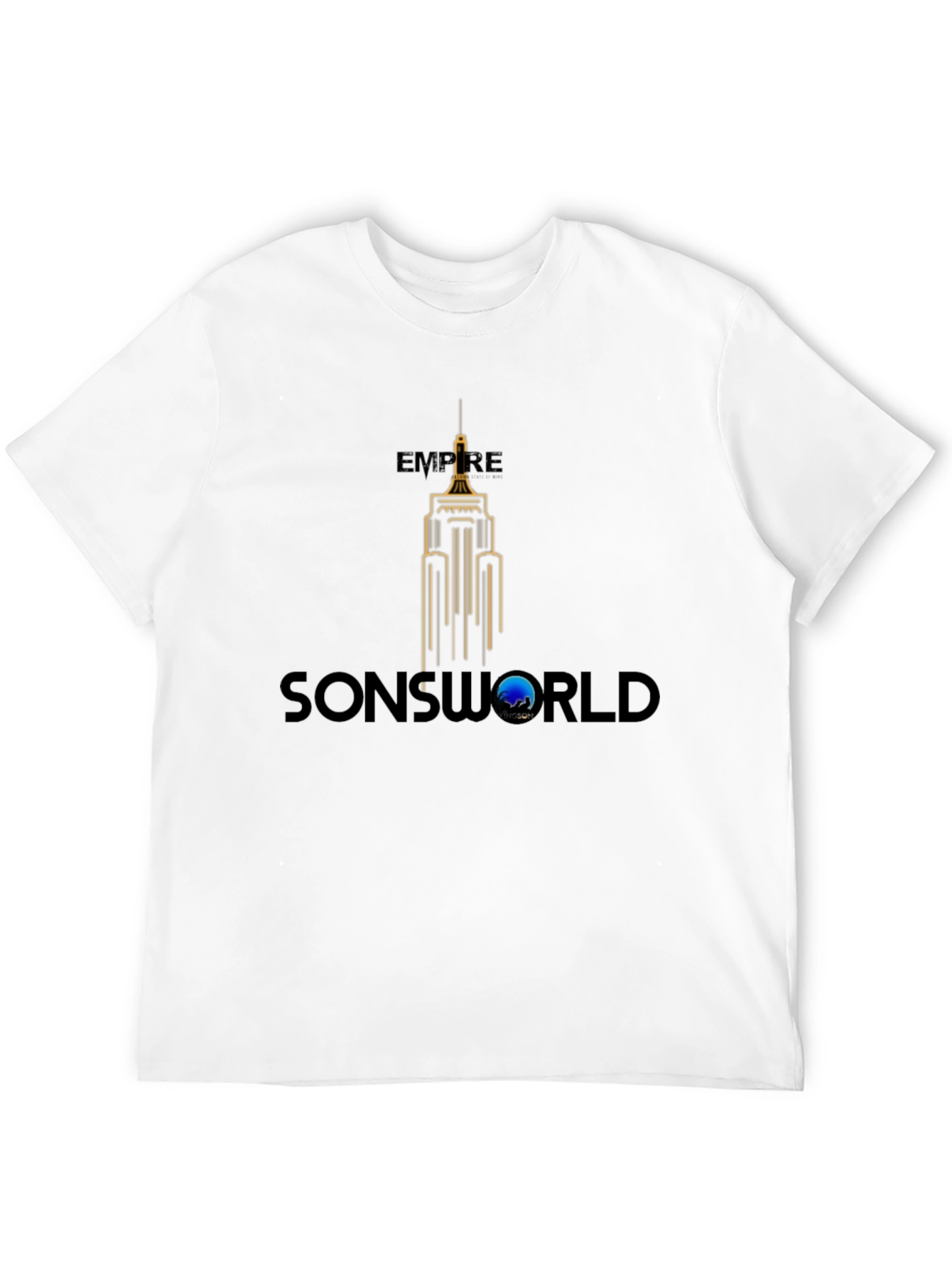 Empire State Sonsworld Graphic T-Shirt