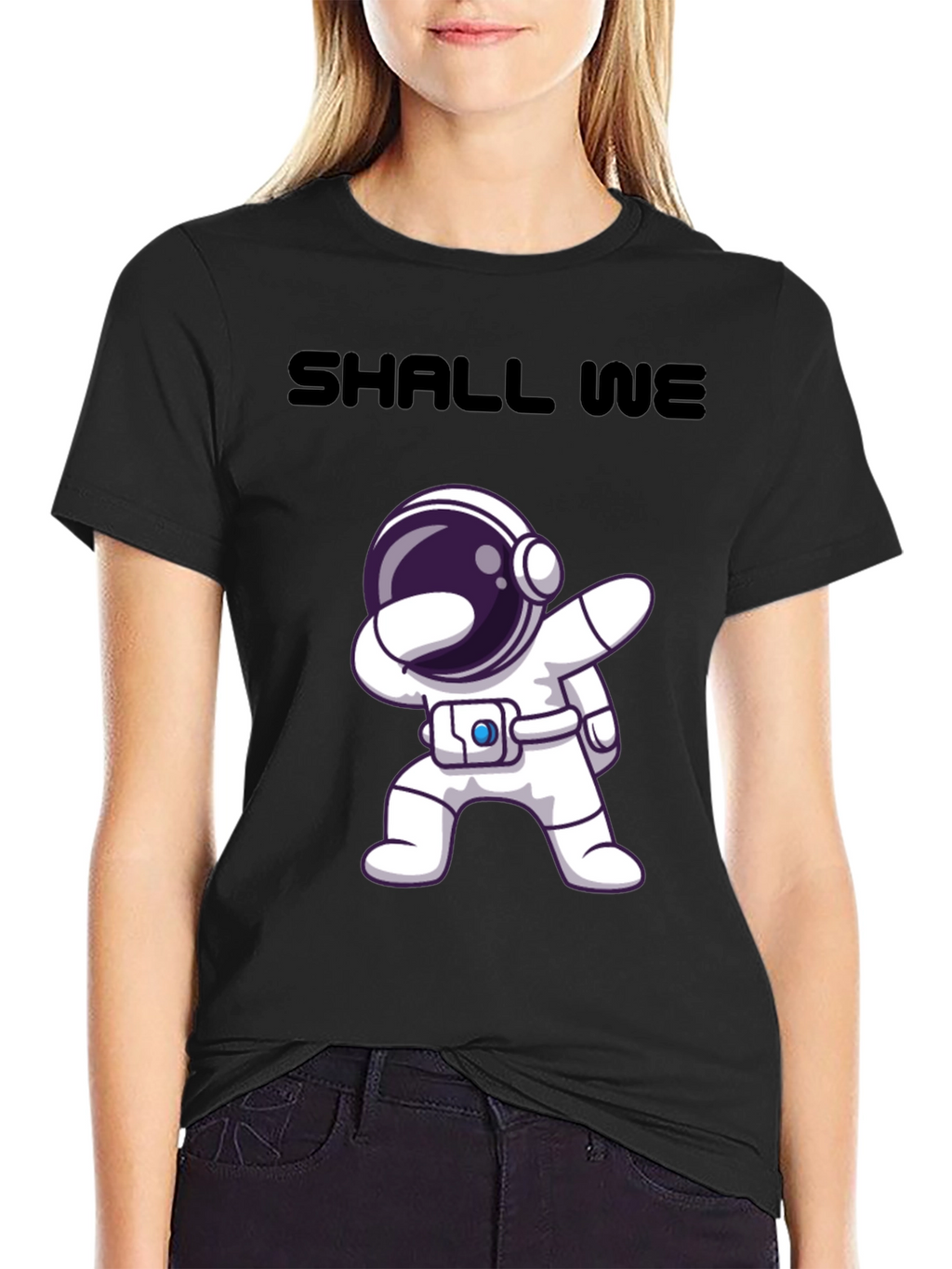 Astronaut Dab T-Shirt - Shall We Graphic Tee