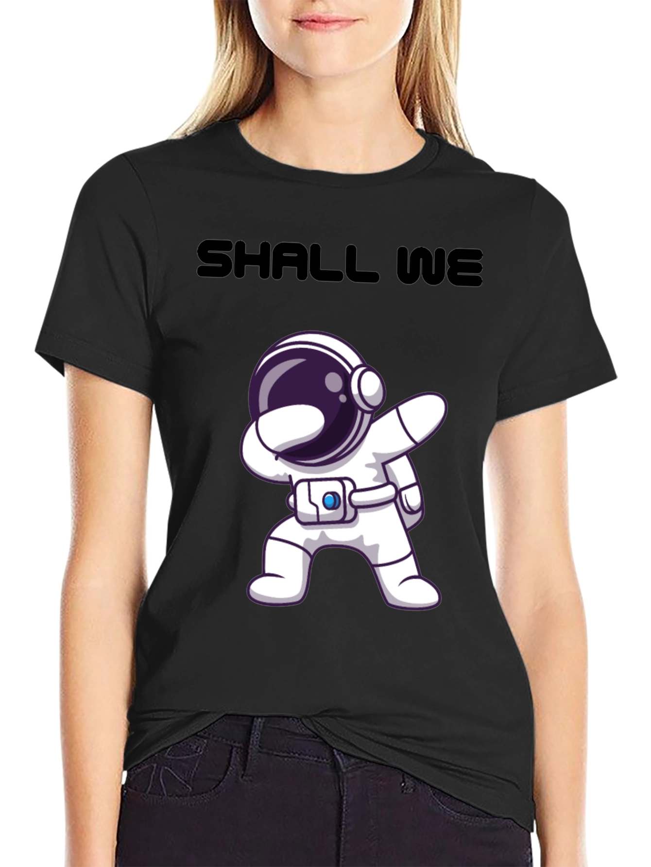 Astronaut Dab T-Shirt - Shall We Graphic Tee