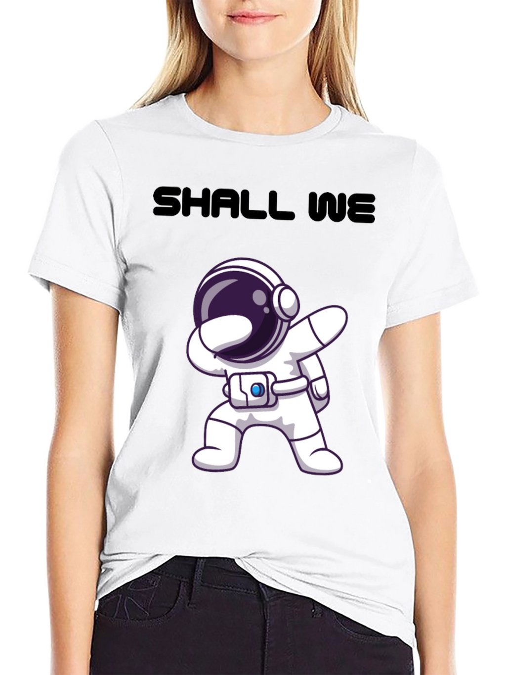 Astronaut Dab T-Shirt - Shall We Graphic Tee