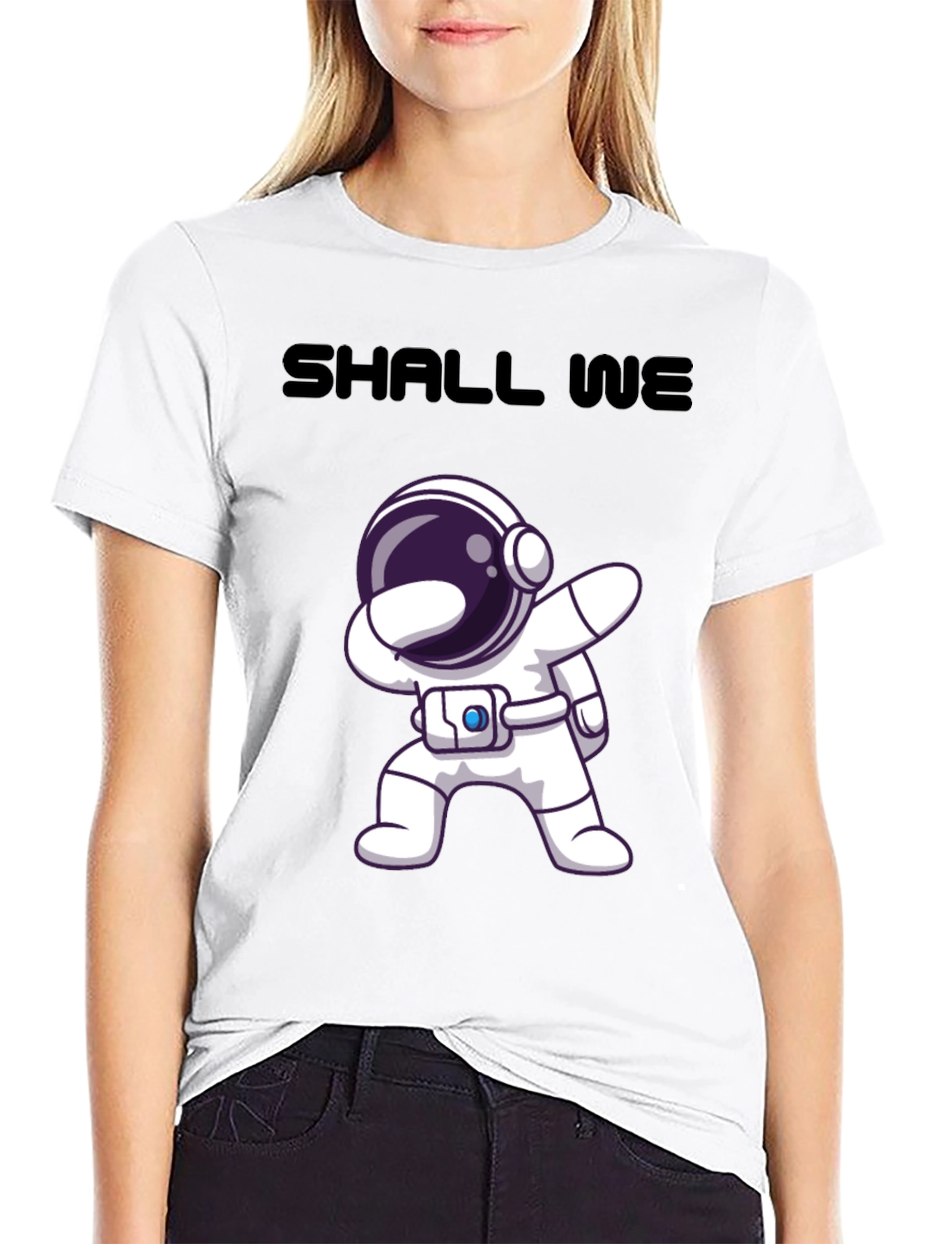 Astronaut Dab T-Shirt - Shall We Graphic Tee