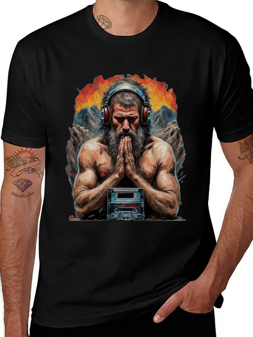 Retro Audio Devotee Graphic Tee