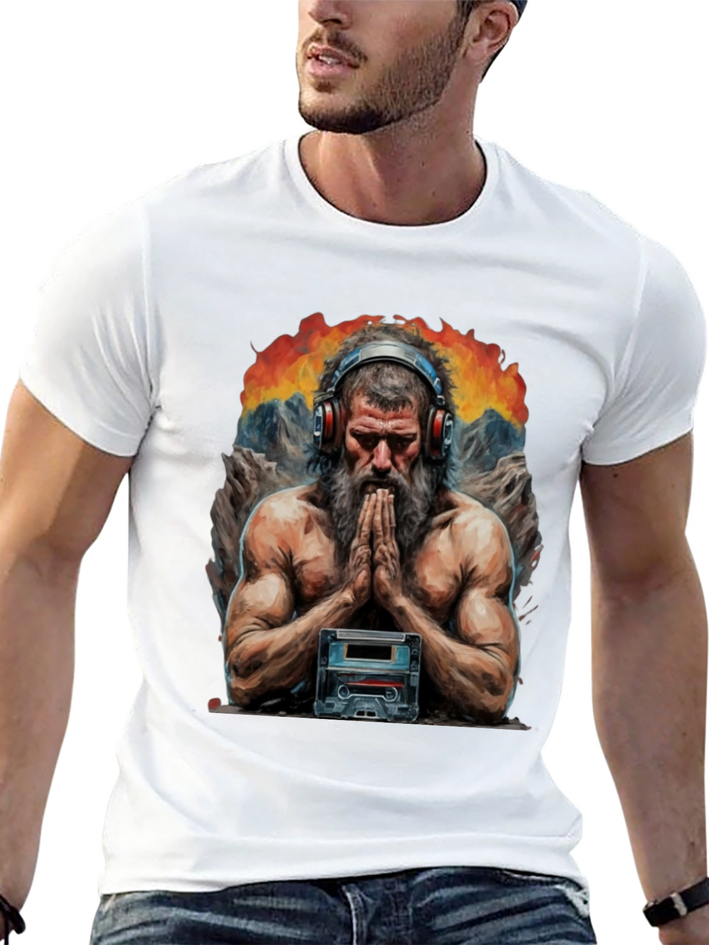 Retro Audio Devotee Graphic Tee