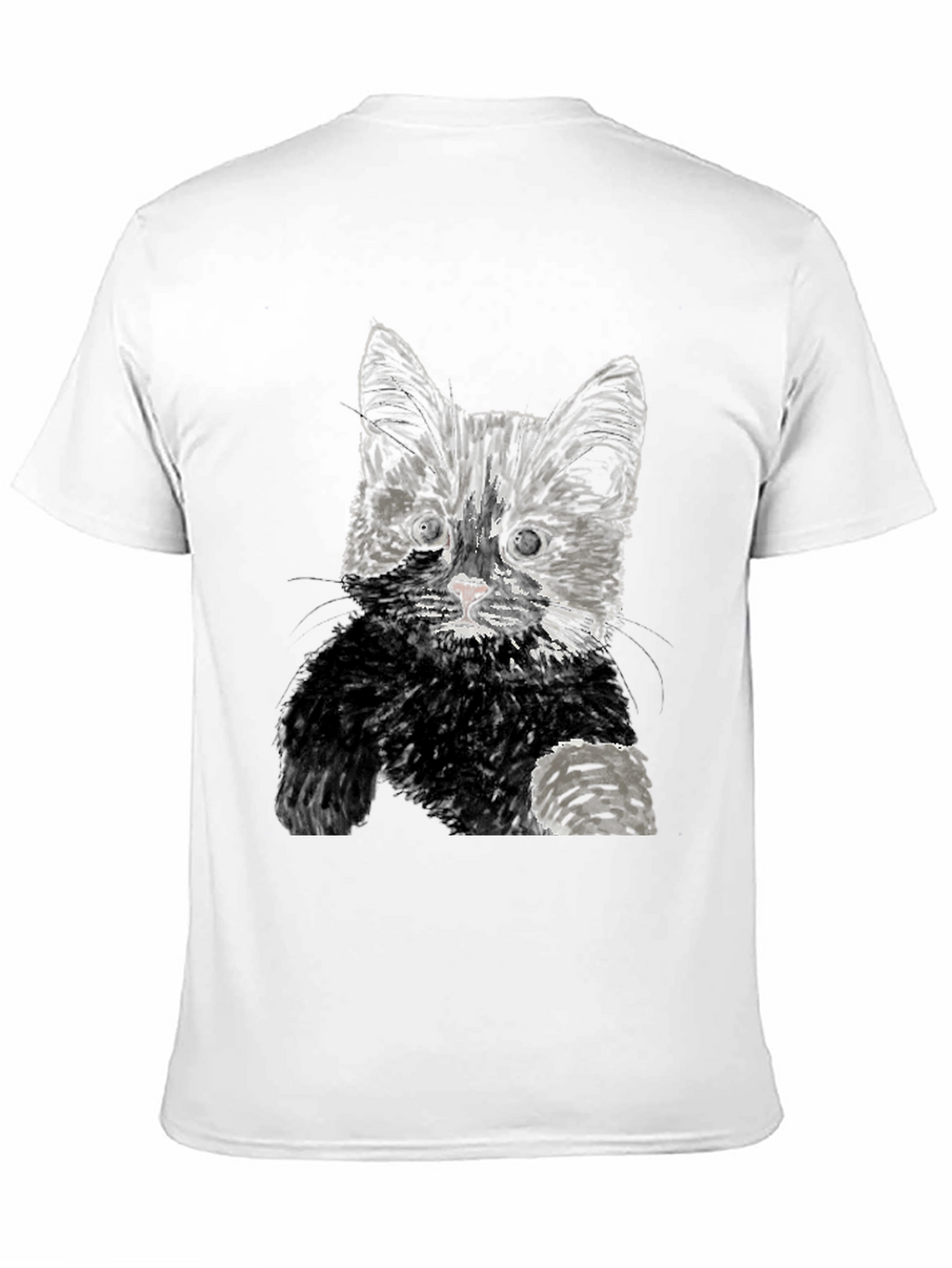 Black Cat Graphic Tee - Unisex Casual T-Shirt
