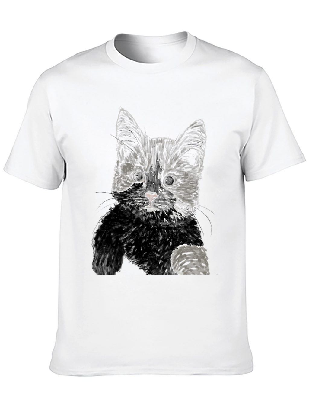 Black Cat Graphic Tee - Unisex Casual T-Shirt