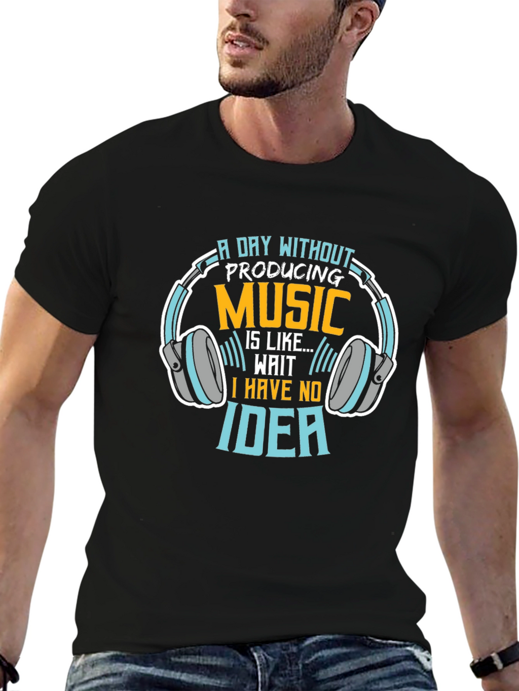 A Day Without Music Production T-Shirt