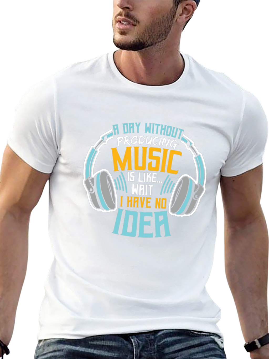 A Day Without Music Production T-Shirt