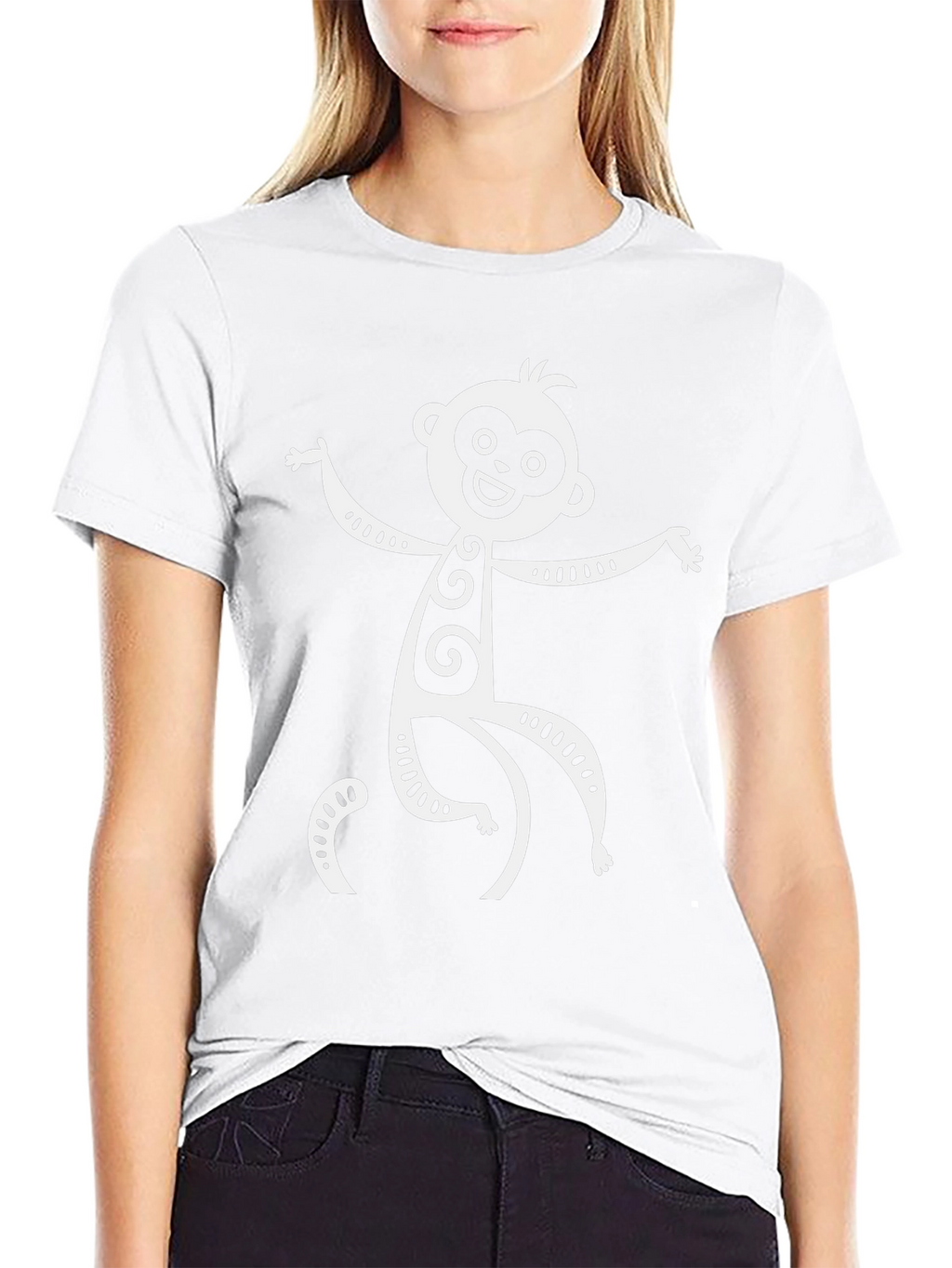 Funky Monkey Graphic T-Shirt - Black Cotton Tee