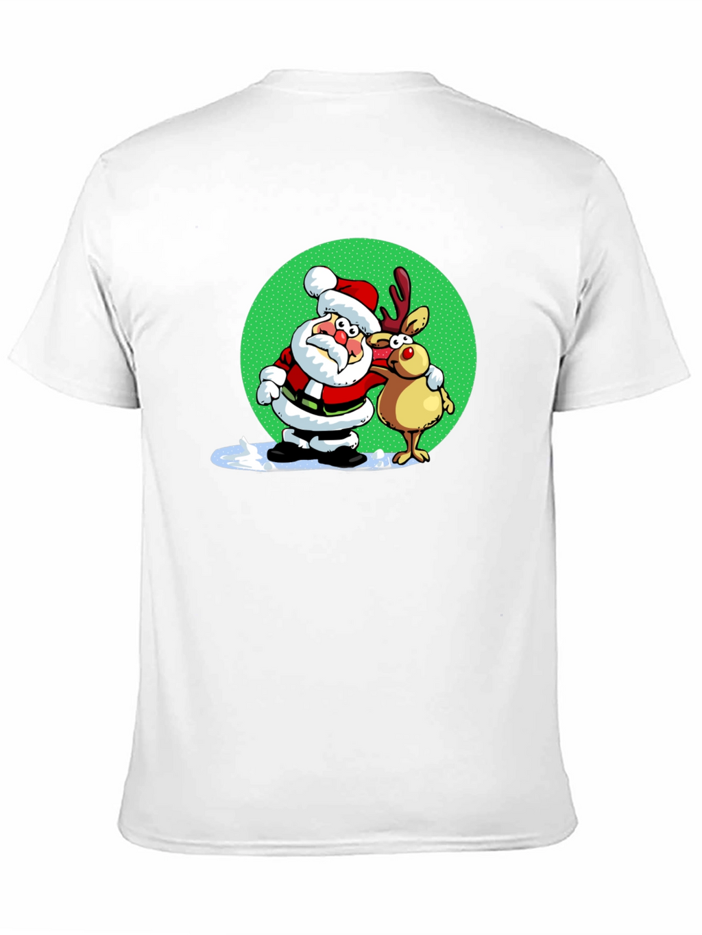 Santa & Rudolph Christmas Tee