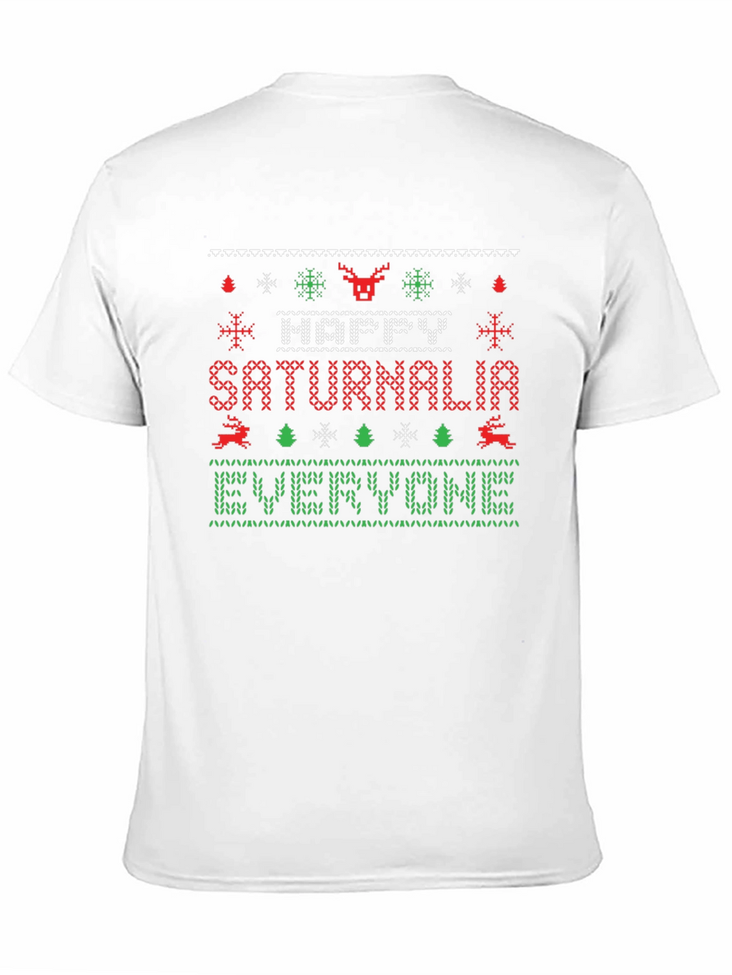 Happy Saturnalia Ugly Christmas Sweater T-shirt